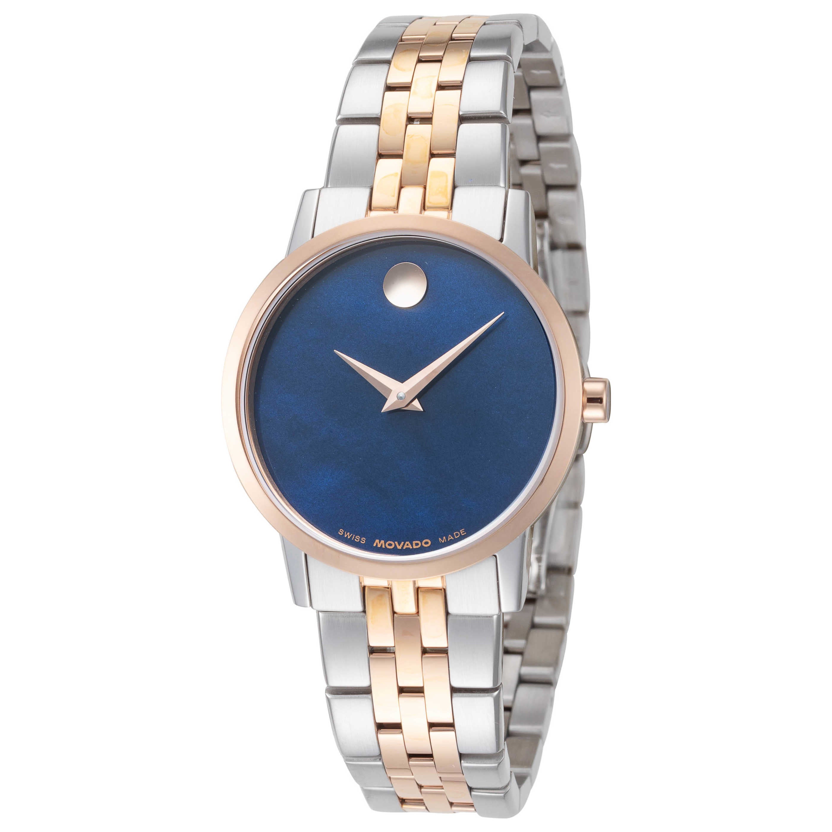 שעון Movado דגם Museum לנשים 28 מ״מ קוורץ