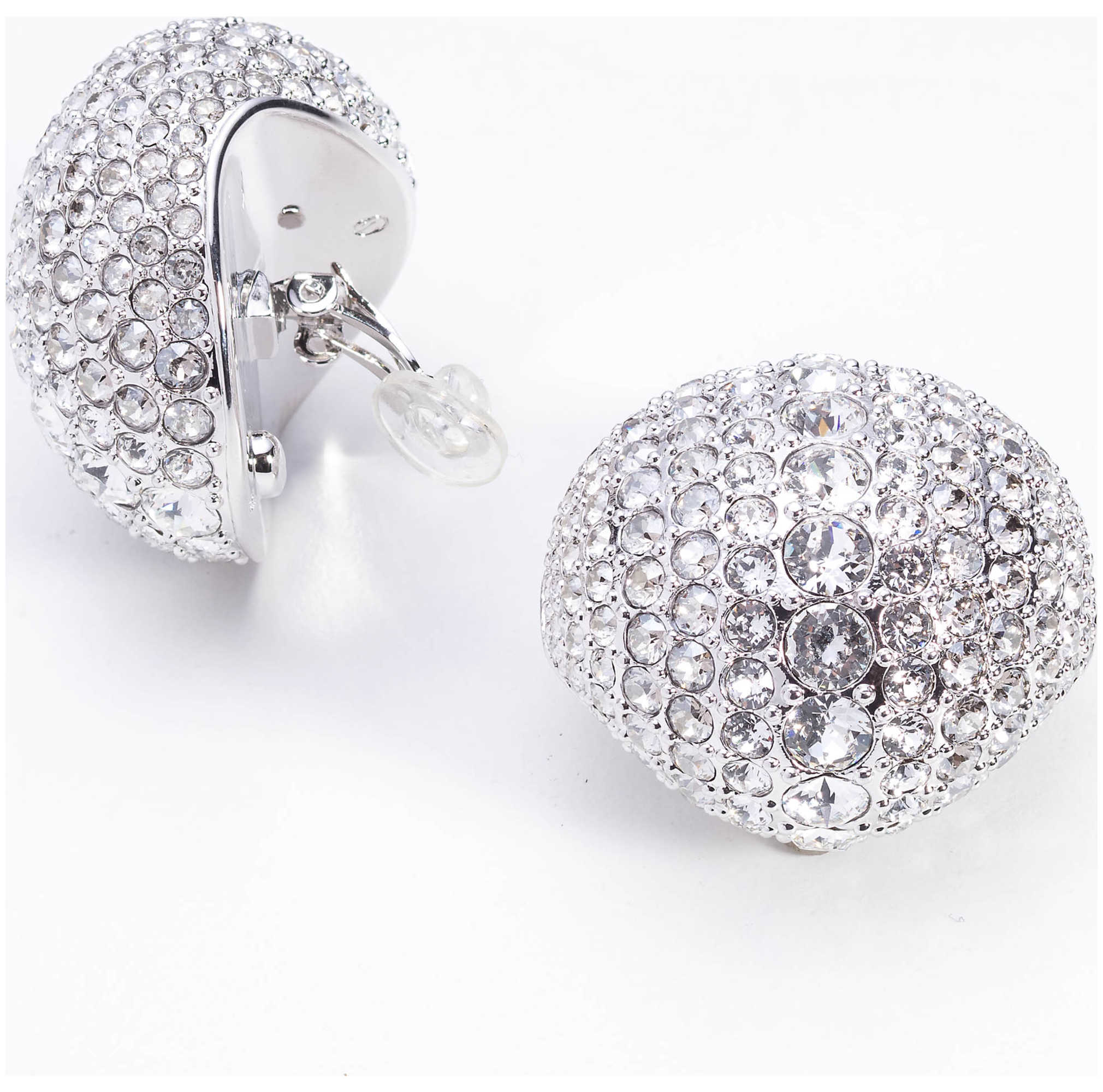 עגילים Sublima עם קריסטל לבן של Swarovski