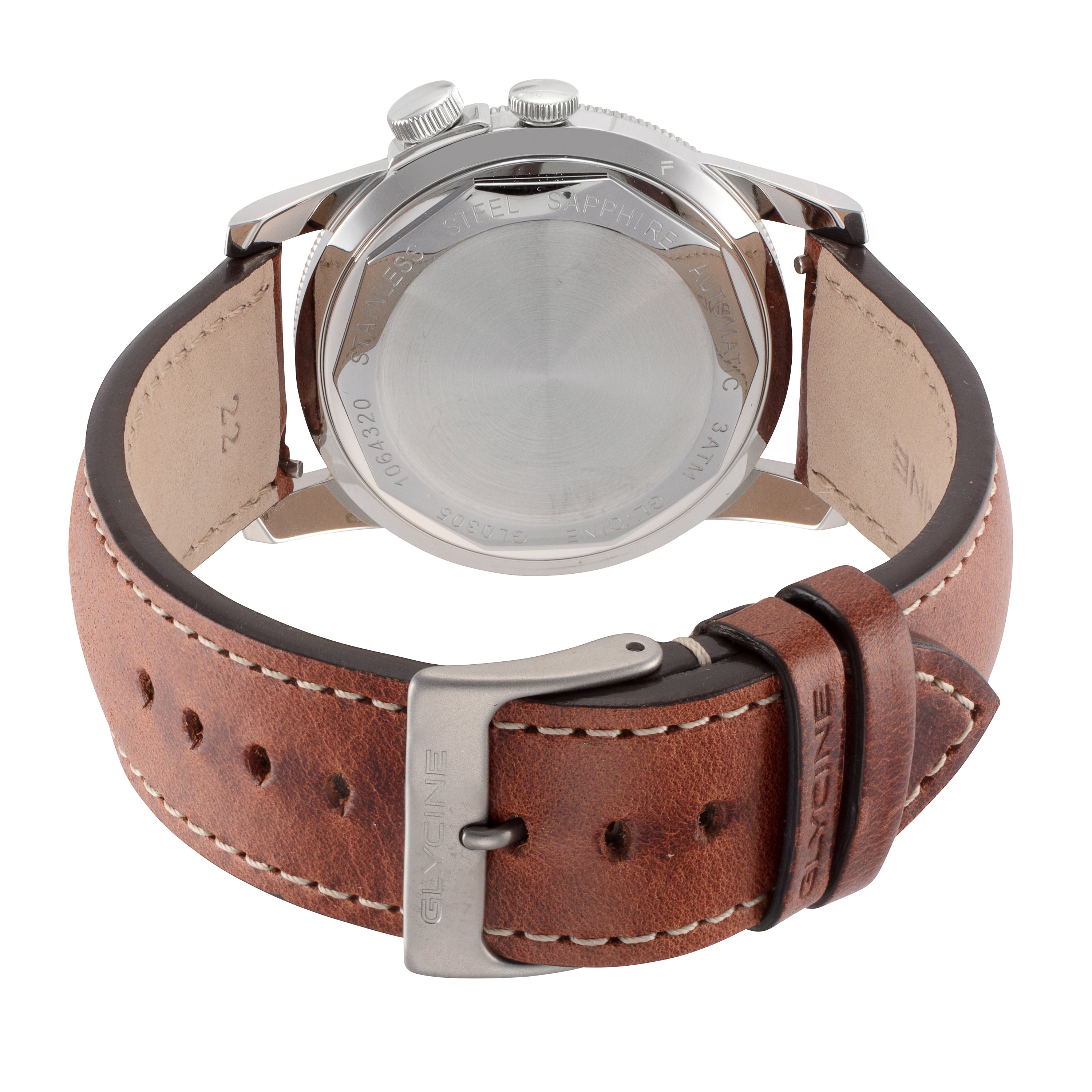 Glycine Men's Airman Vintage GMT 40mm Automatic Watch GL0305