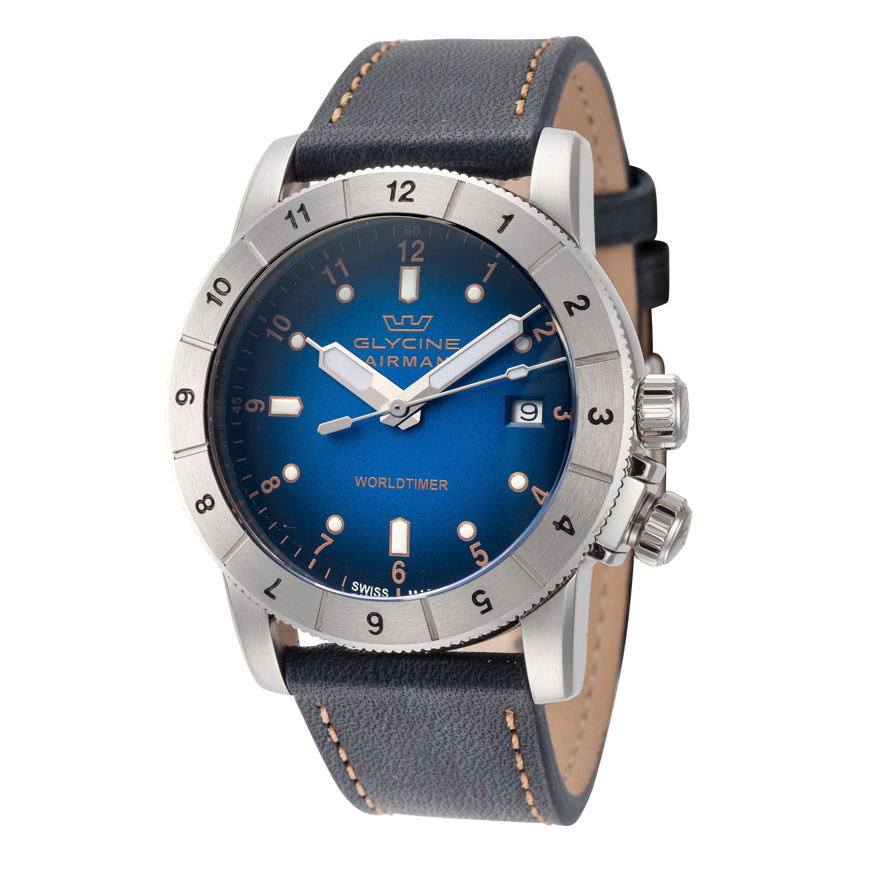 Glycine Men's Combat Quartz 42mm Watch GL1022