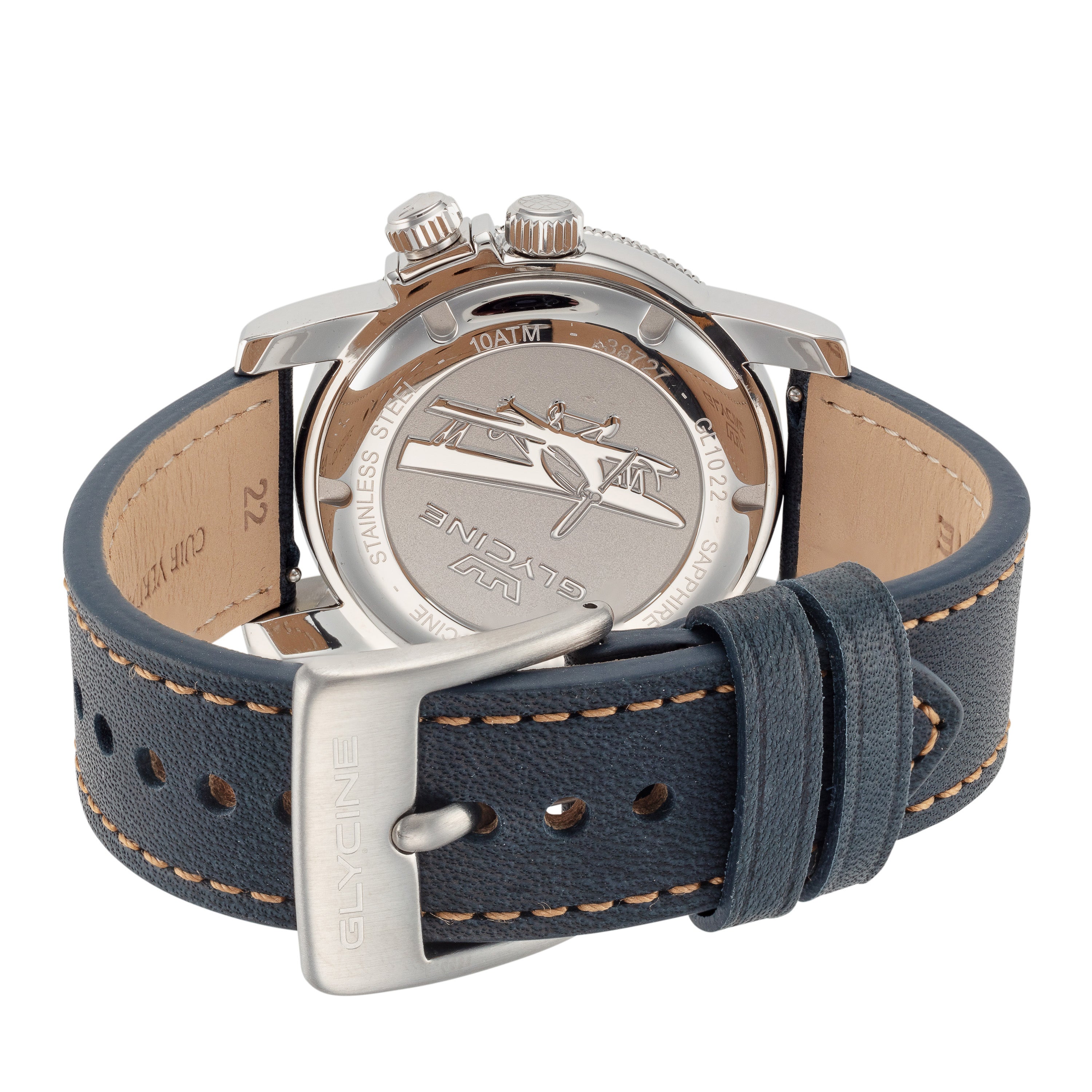 Glycine Men's Combat Quartz 42mm Watch GL1022