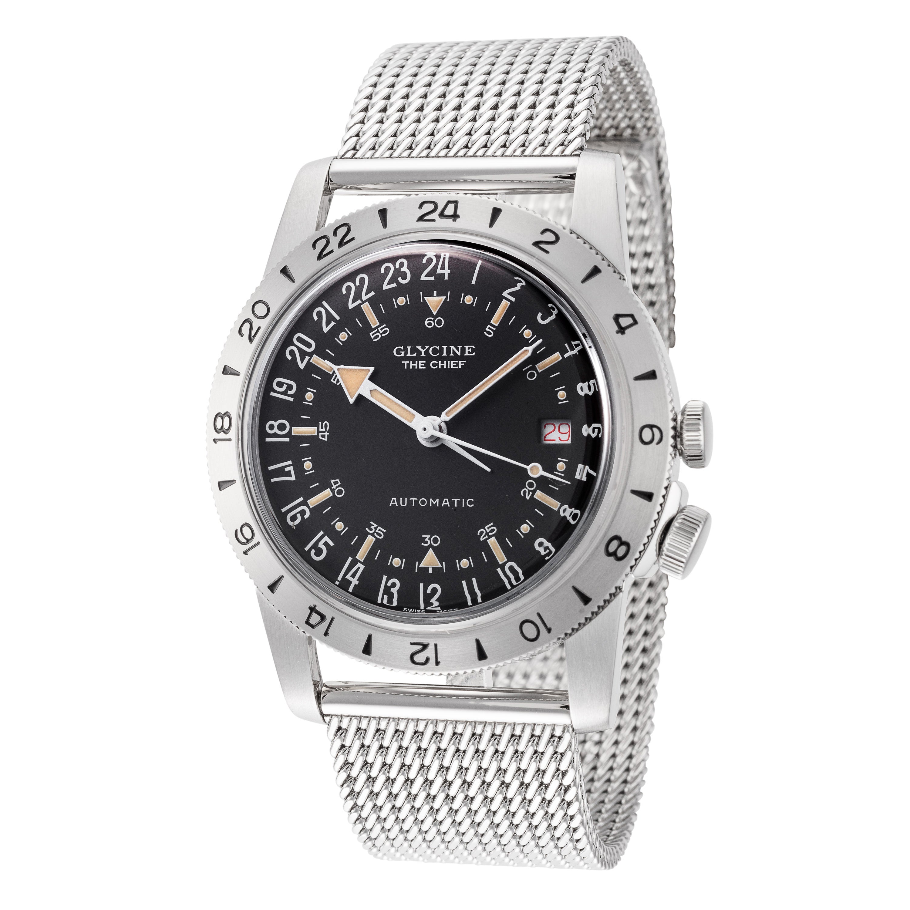 Glycine Men's Airman The Chief Purist 40mm Automatic Watch GL0468