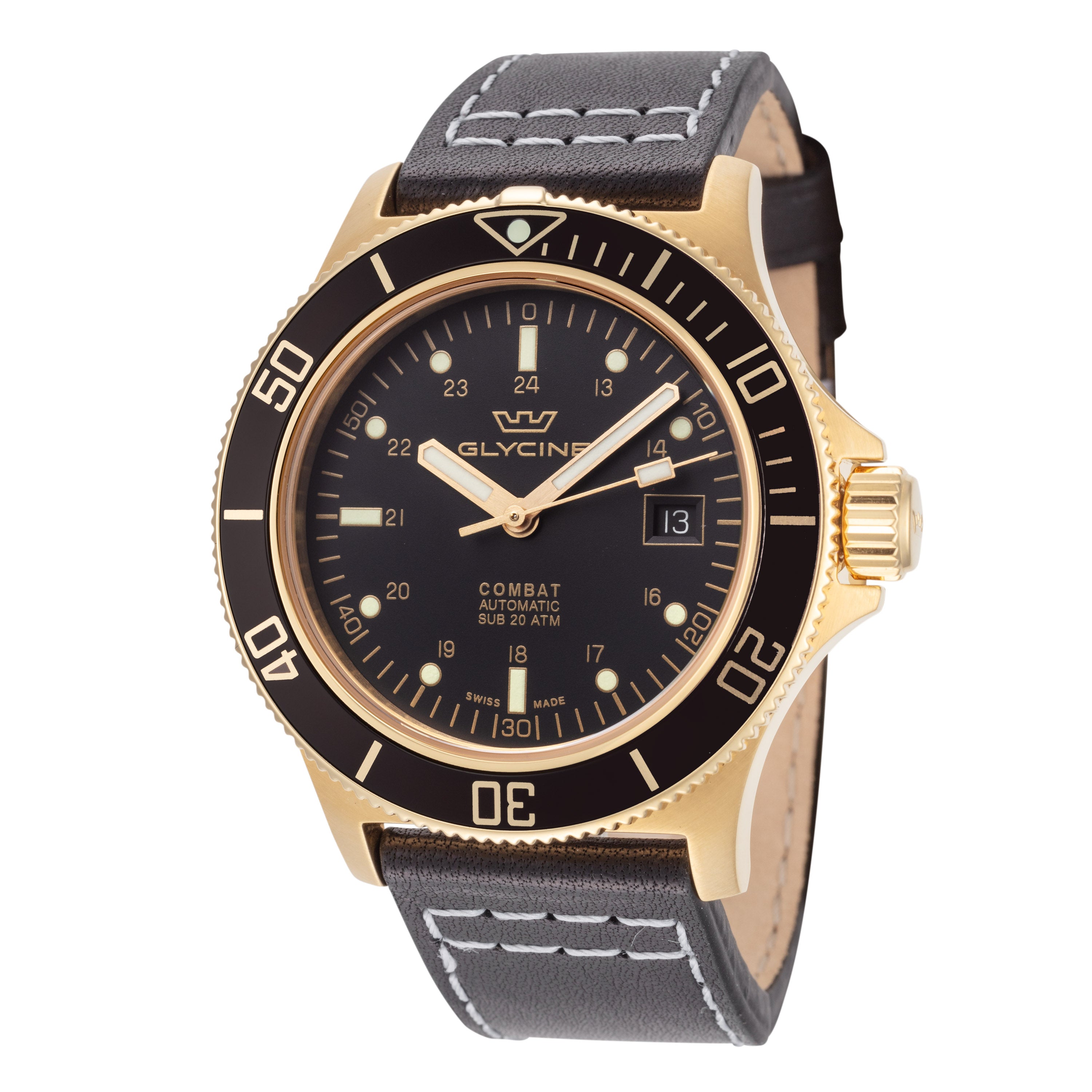 Glycine Men's Combat Sub 42mm Automatic Watch GL0424
