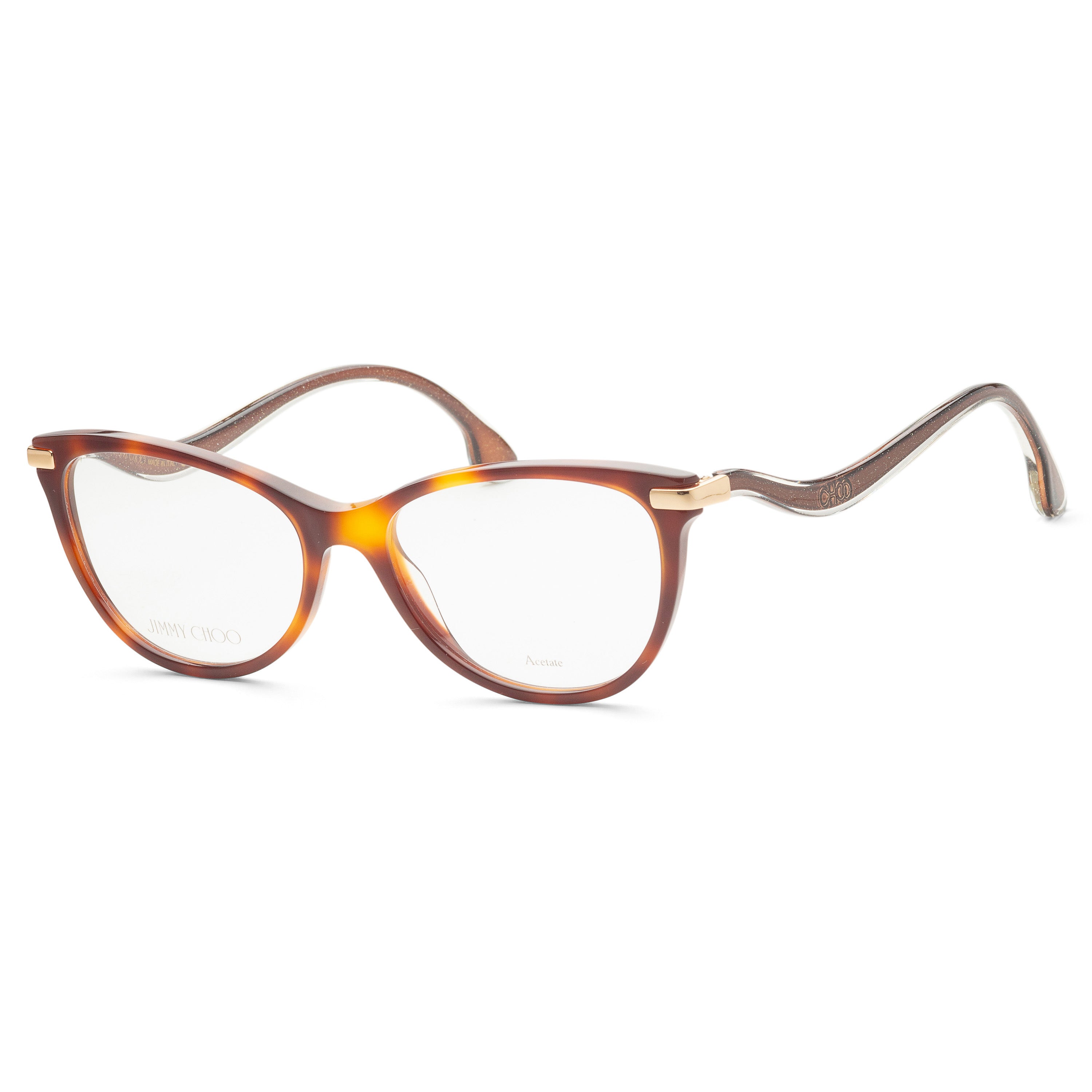 Jimmy Choo Women's 54mm Havana Eyeglasses JC258-0086-00