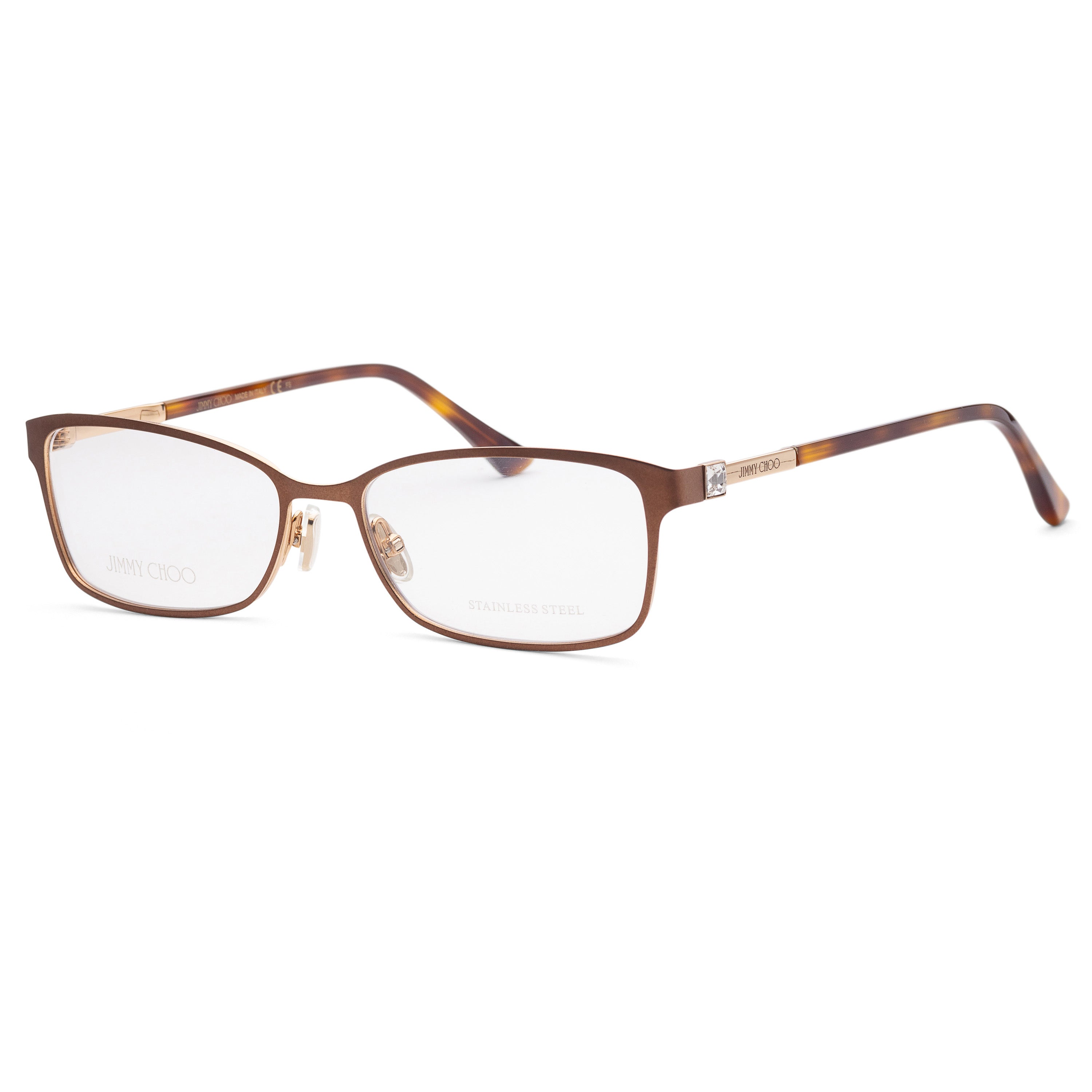 Jimmy Choo Women's 54mm Brown Eyeglasses JC288-009Q-00