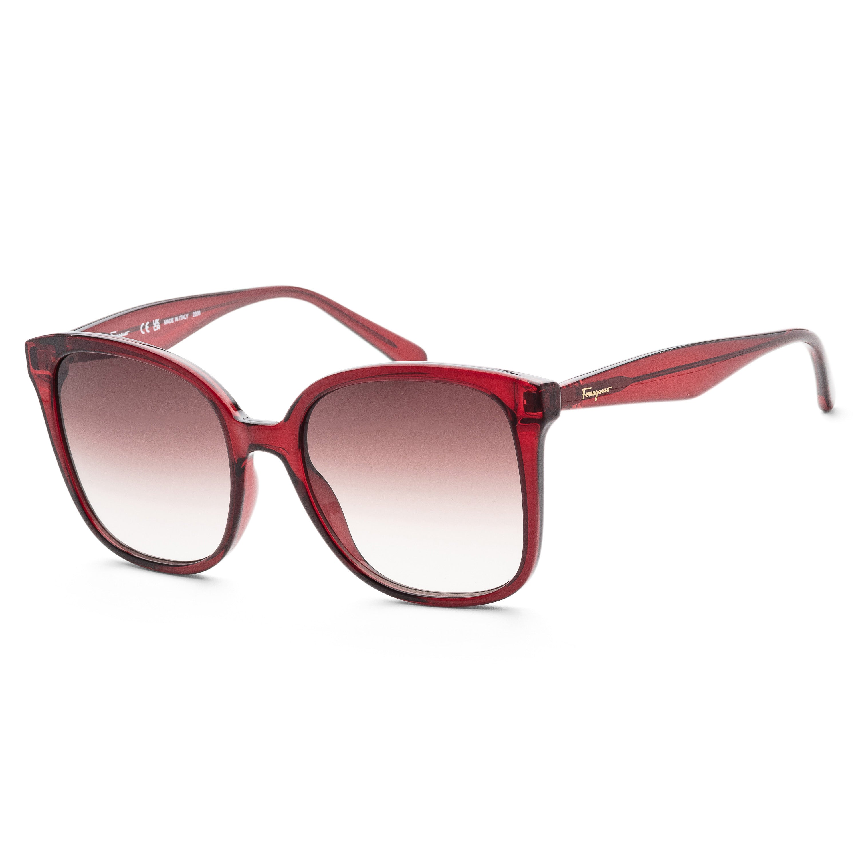 Ferragamo Women's 56mm Red Sunglasses SF1072S-630