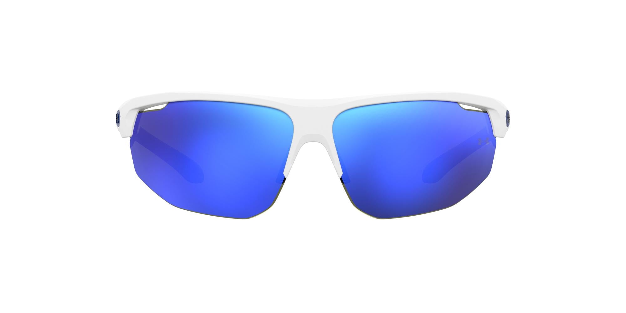 Under Armour Men's 71 mm White Sunglasses UA-0002-G-S-0WWK-71