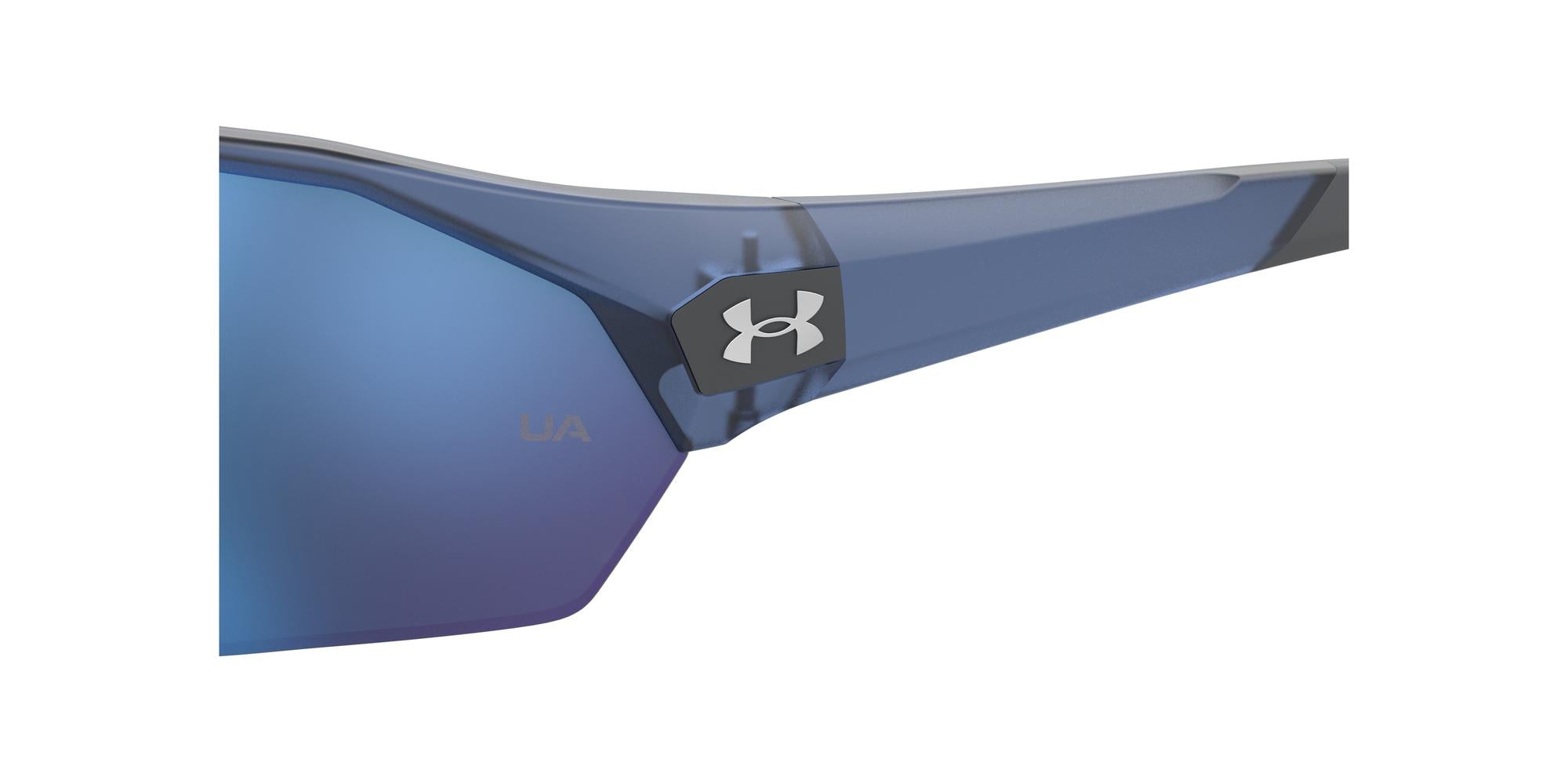 Under Armour Men's 71 mm Grey Sunglasses UA0002GS-0KB7-71