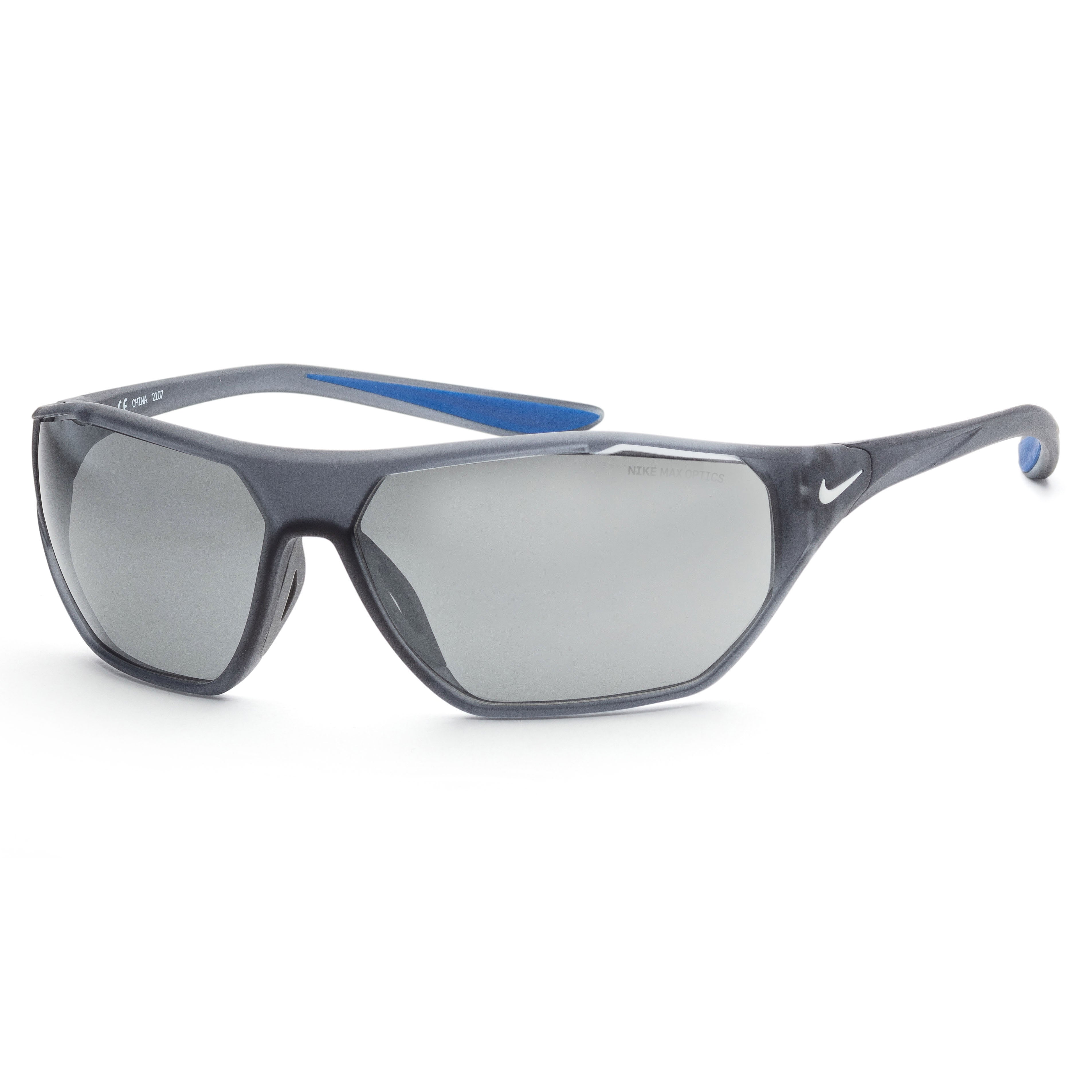 Nike Men's Aero Swift 65mm Matte Grey Sunglasses DQ0811-021