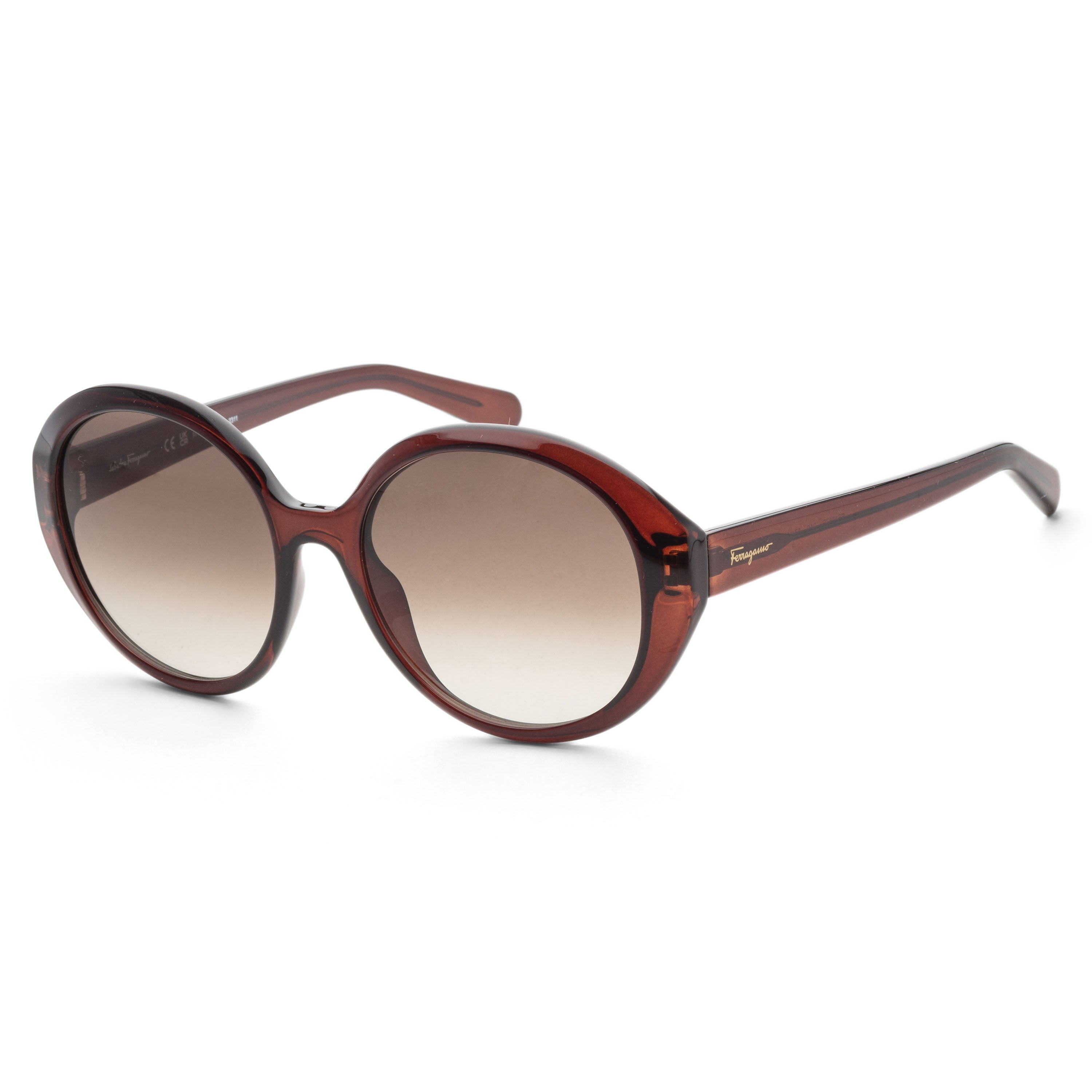 Ferragamo Women's 57mm Crystal Brown Sunglasses SF1067S-210