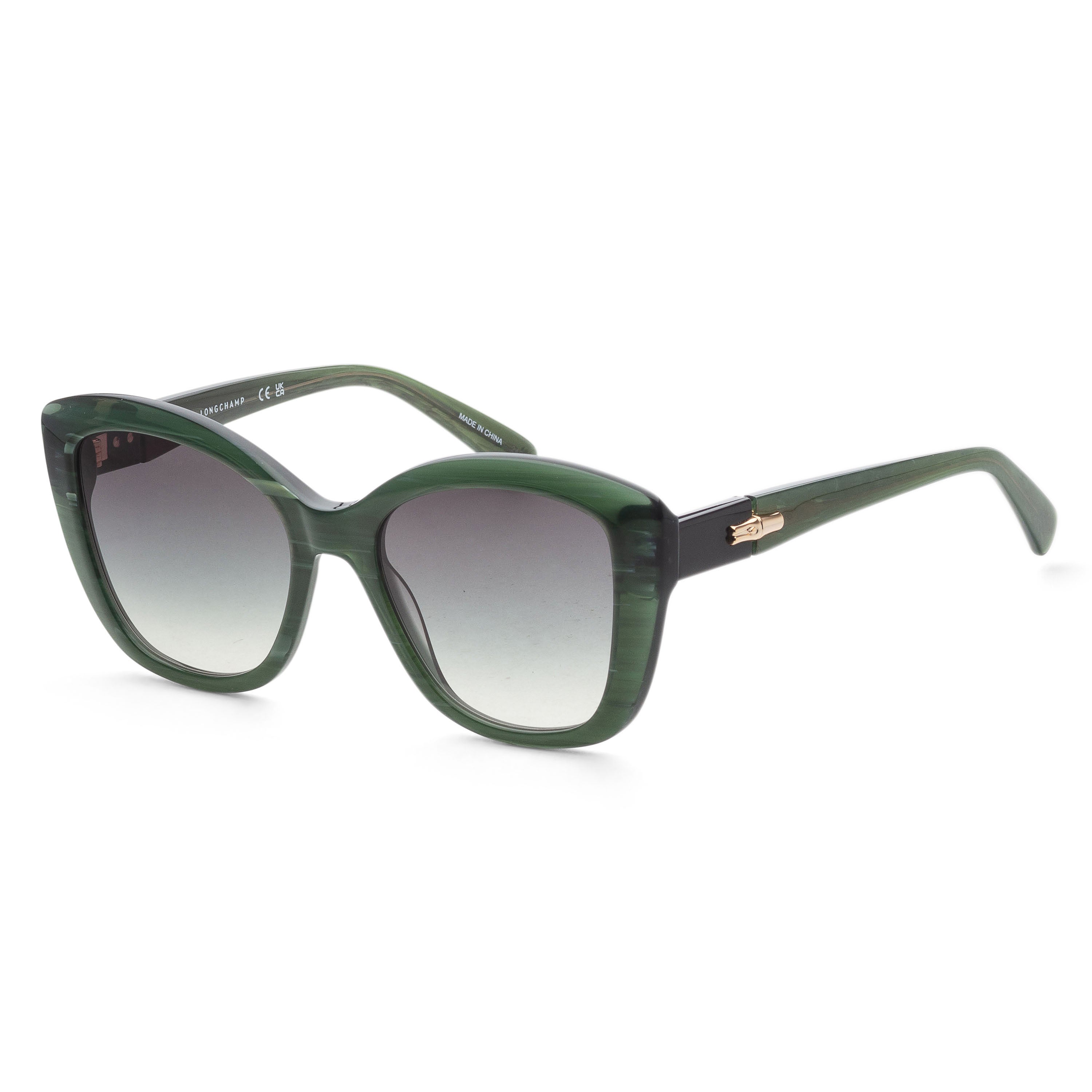 Longchamp Women's Fashion 54mm Green Sunglasses LO714S-307