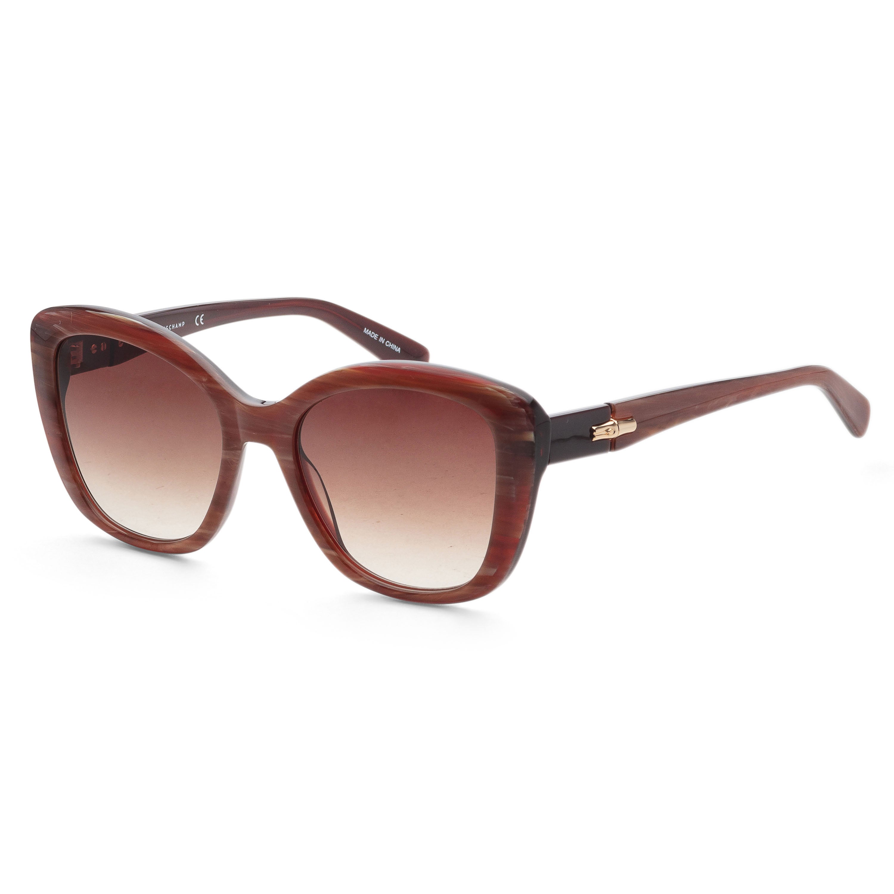 Longchamp Women's Fashion 54mm Brown Sunglasses LO714S-604