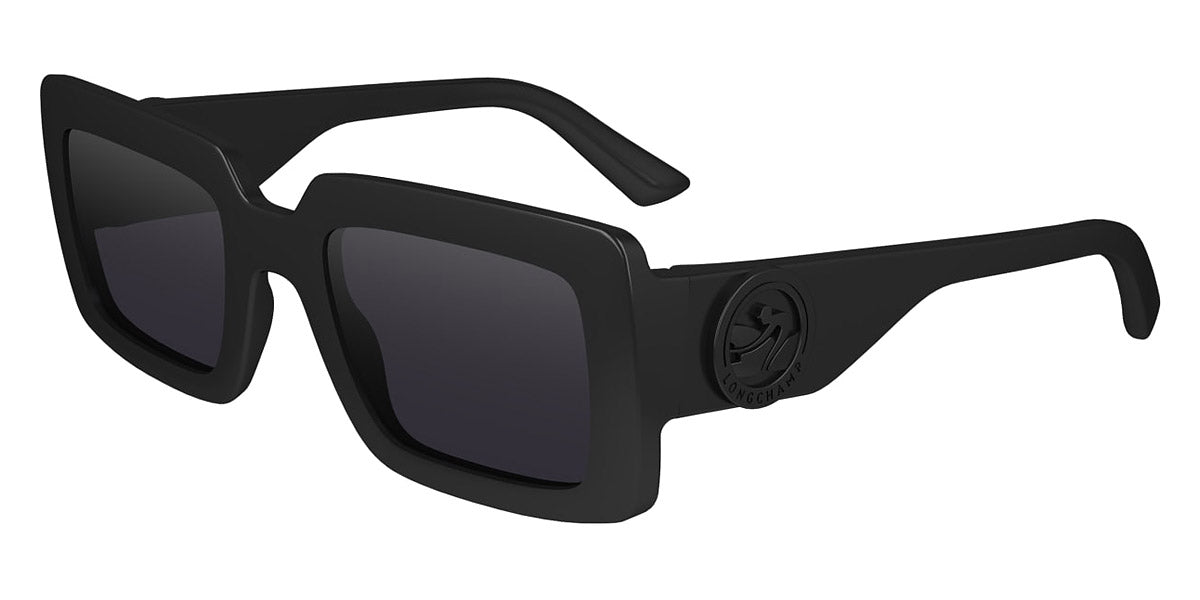 Longchamp Women's Fashion 53mm Black Sunglasses LO743S-001