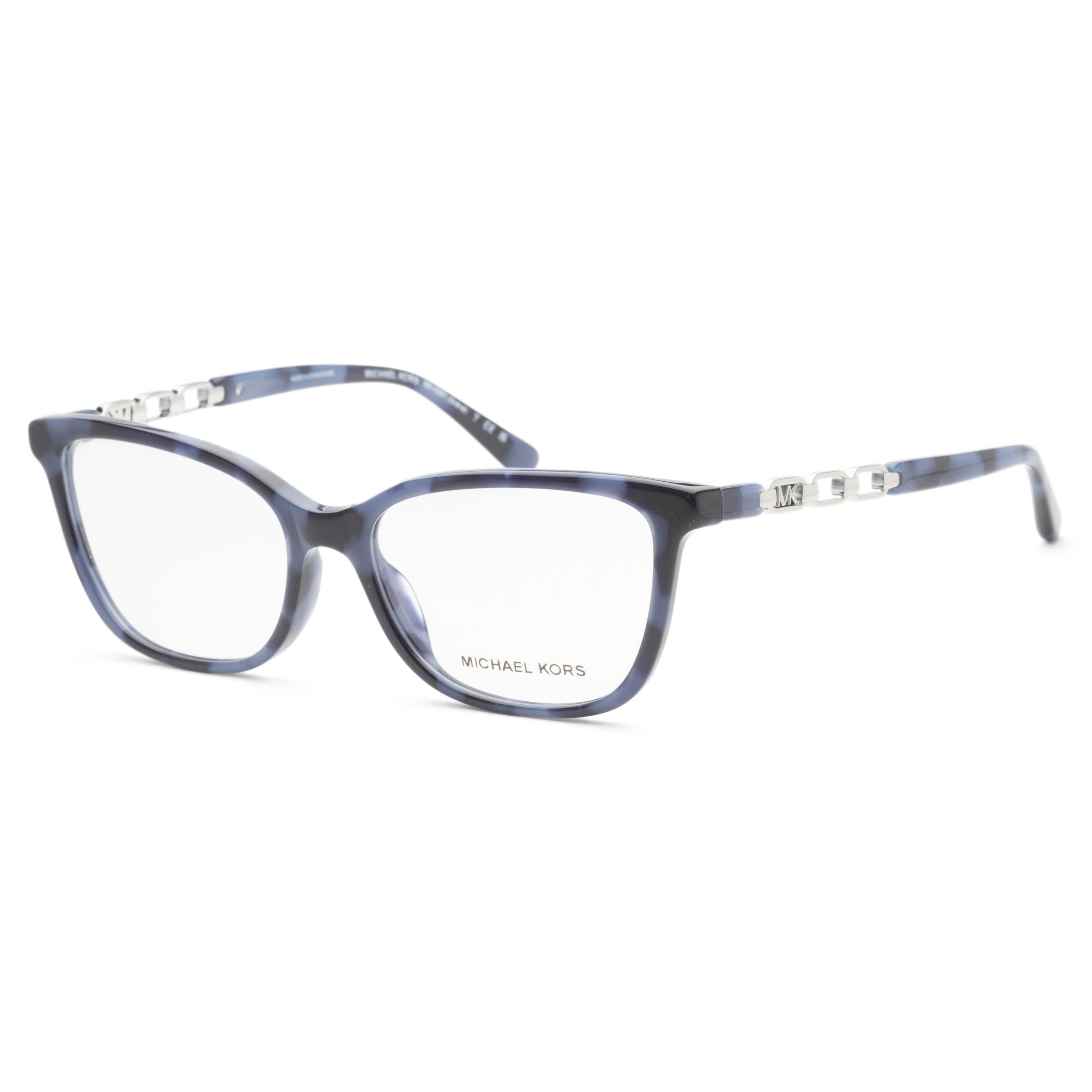 Michael Kors Women's 54mm Blue Tortoise Eyeglasses MK4097-3333-54