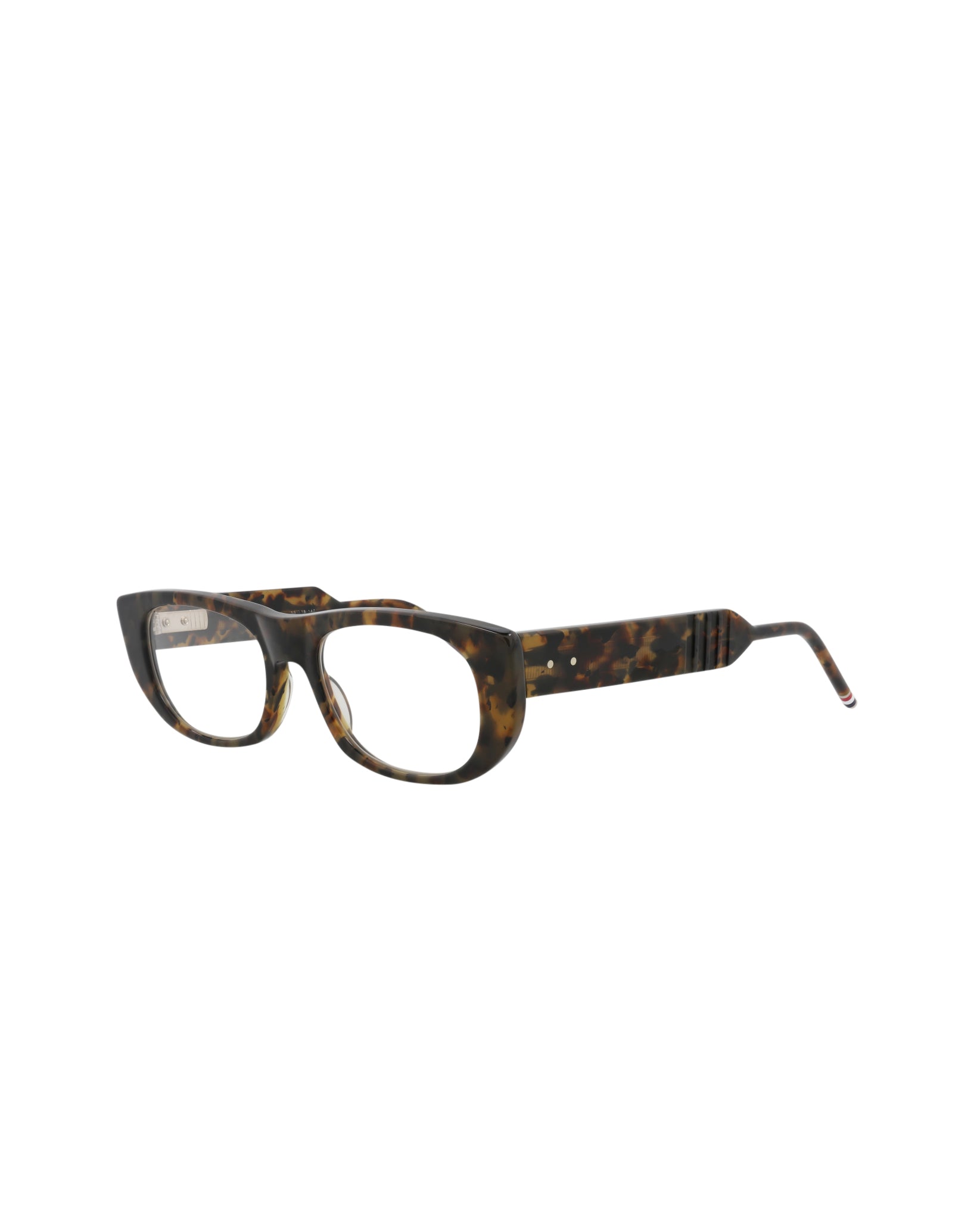 Thom Browne Unisex Novelty 53mm Tortoise Eyeglasses TBX417-5302