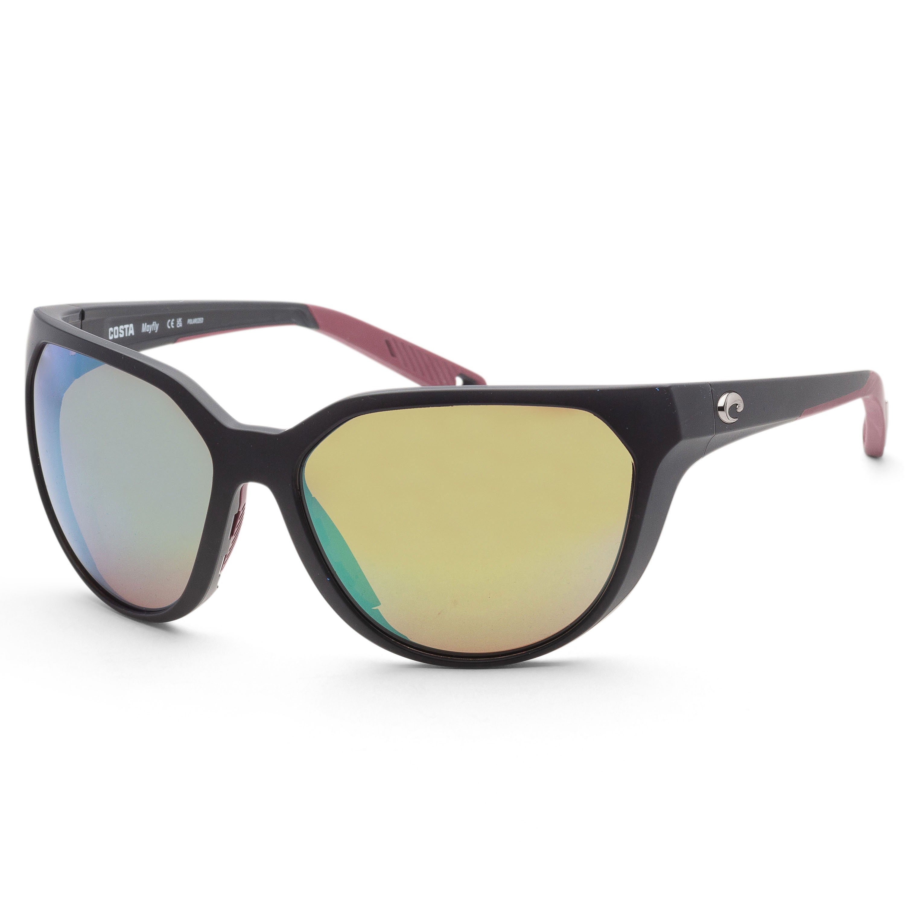 Costa del Mar Women's Mayfly 58mm Matte Black Polarized Sunglasses 6S9110-911002-58