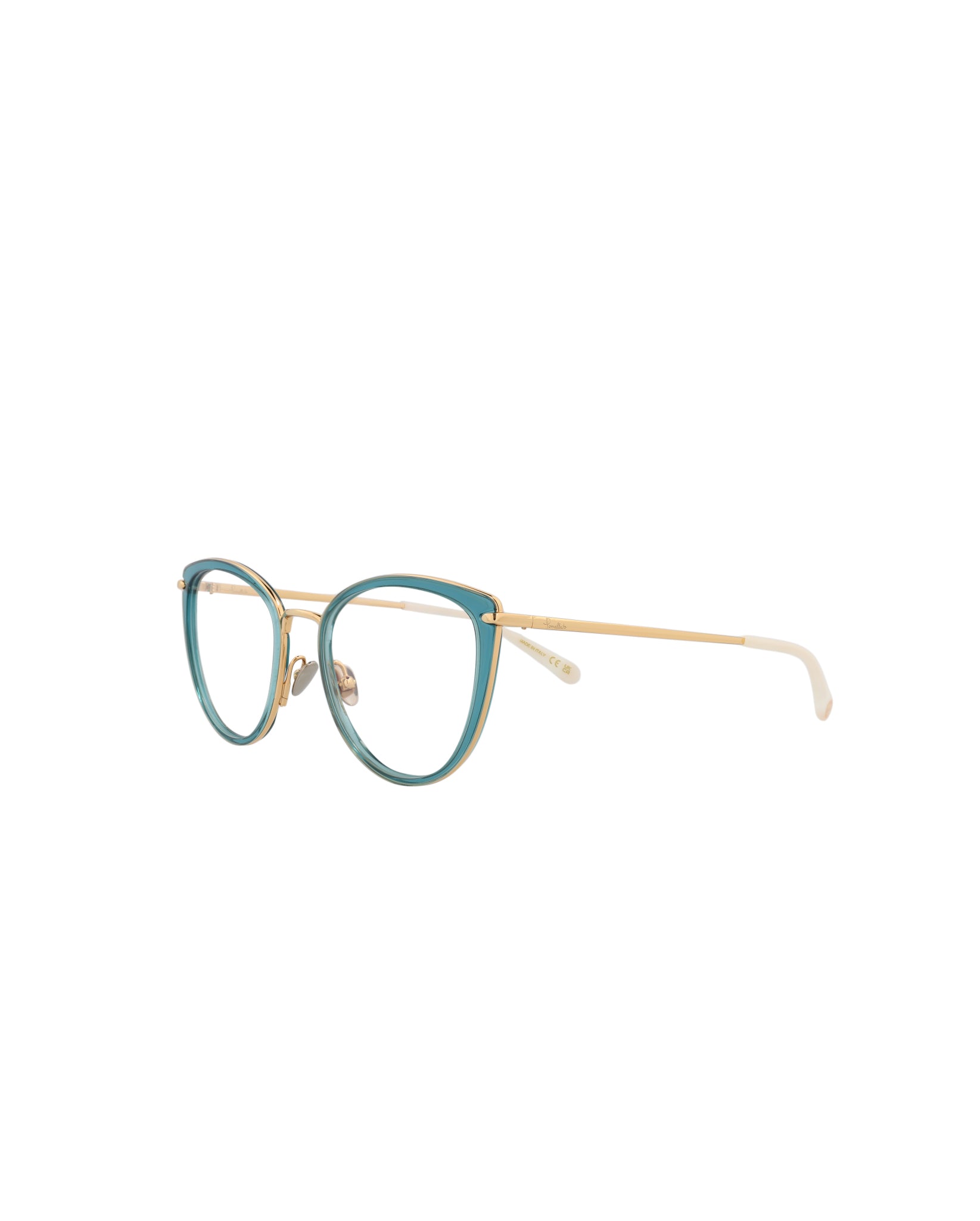 Pomellato Women's 51 mm Blue Gold Eyeglasses PM0083O-30008665-001