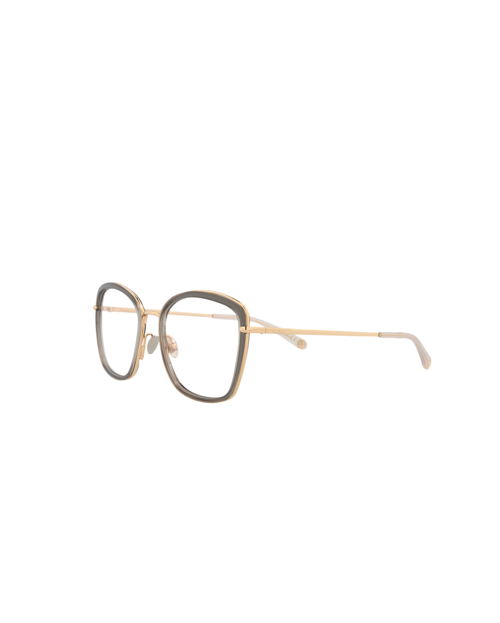 Pomellato Women's 53 mm Grey Gold Eyeglasses PM0085O-30008668-004