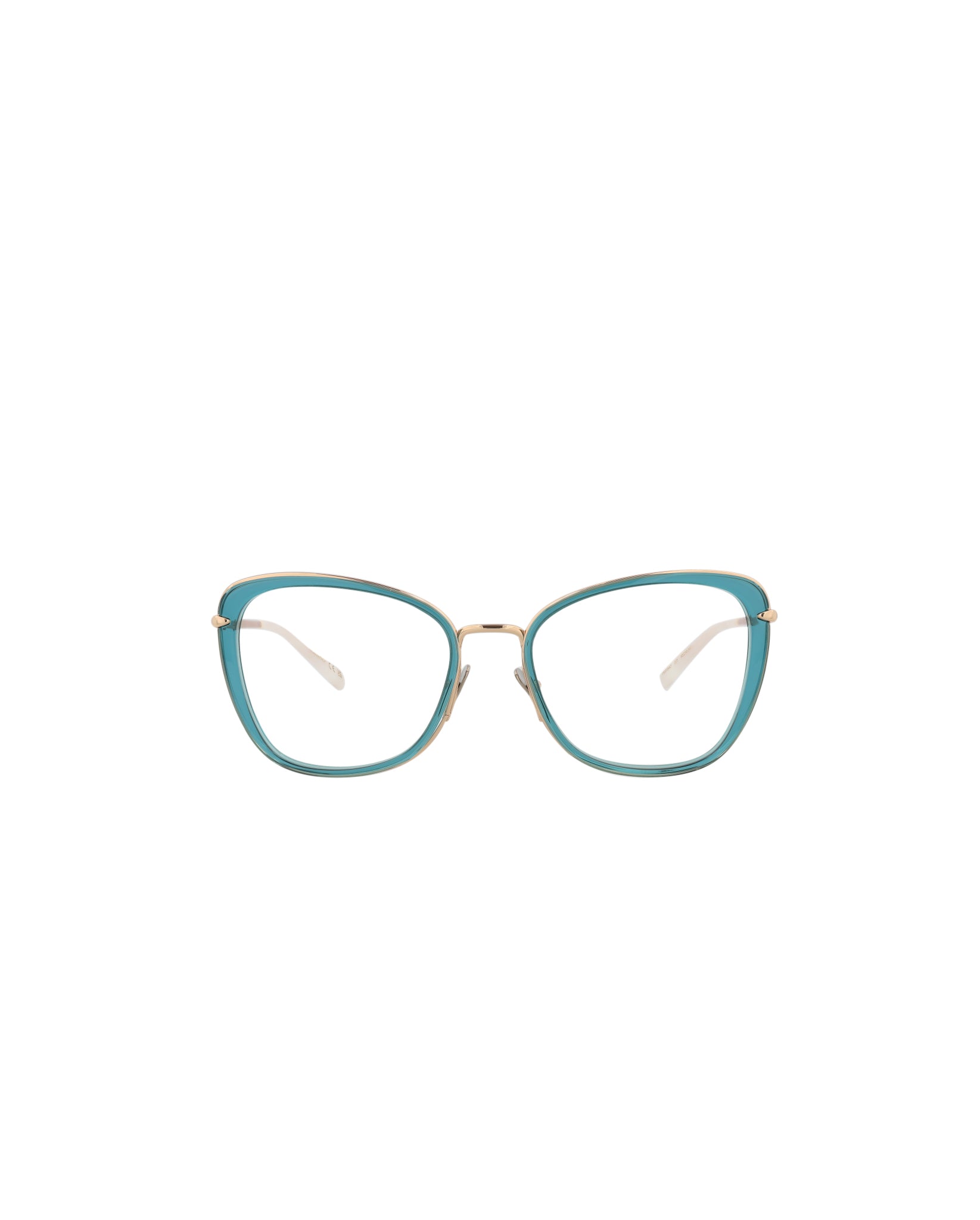 Pomellato Women's 53 mm Blue Gold Eyeglasses PM0084O-30008667-001