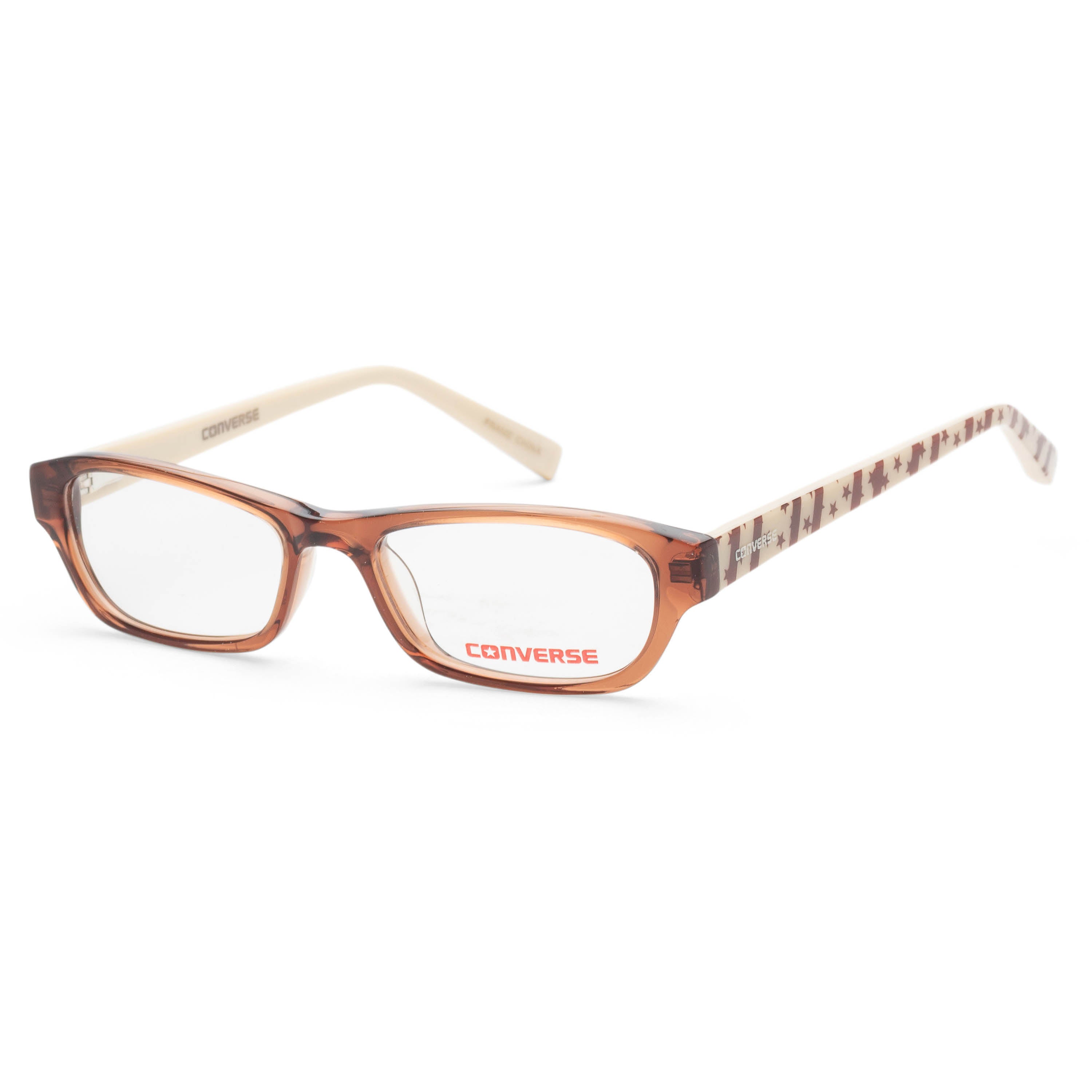 Converse Unisex 46mm Brown Eyeglasses CON-S178-K007