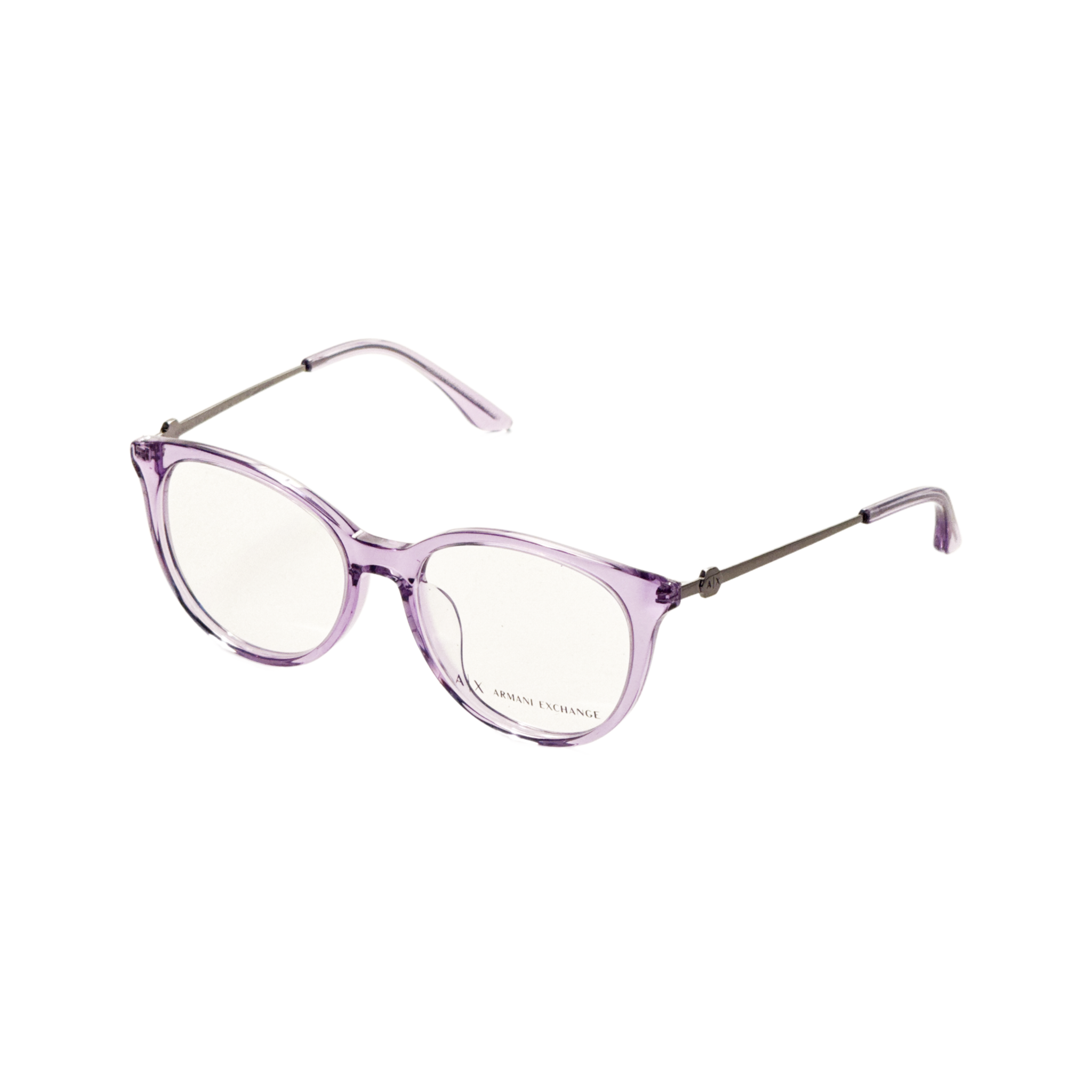 Armani Exchange Women's 54mm Shiny Transparent Violet Eyeglasses AX3109F-8236-54