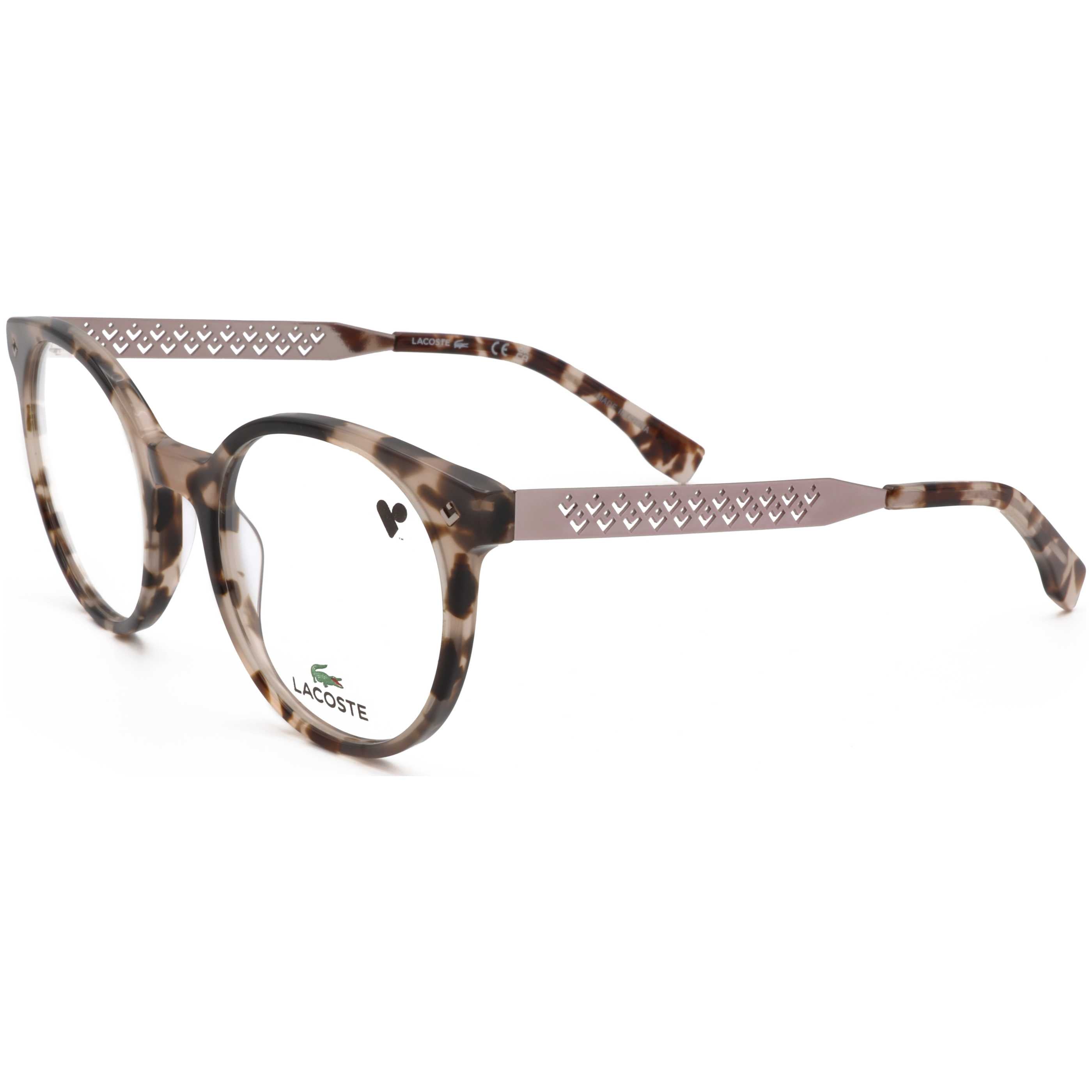 Lacoste Women's 50mm Rose Havana Eyeglasses L2806-219-50