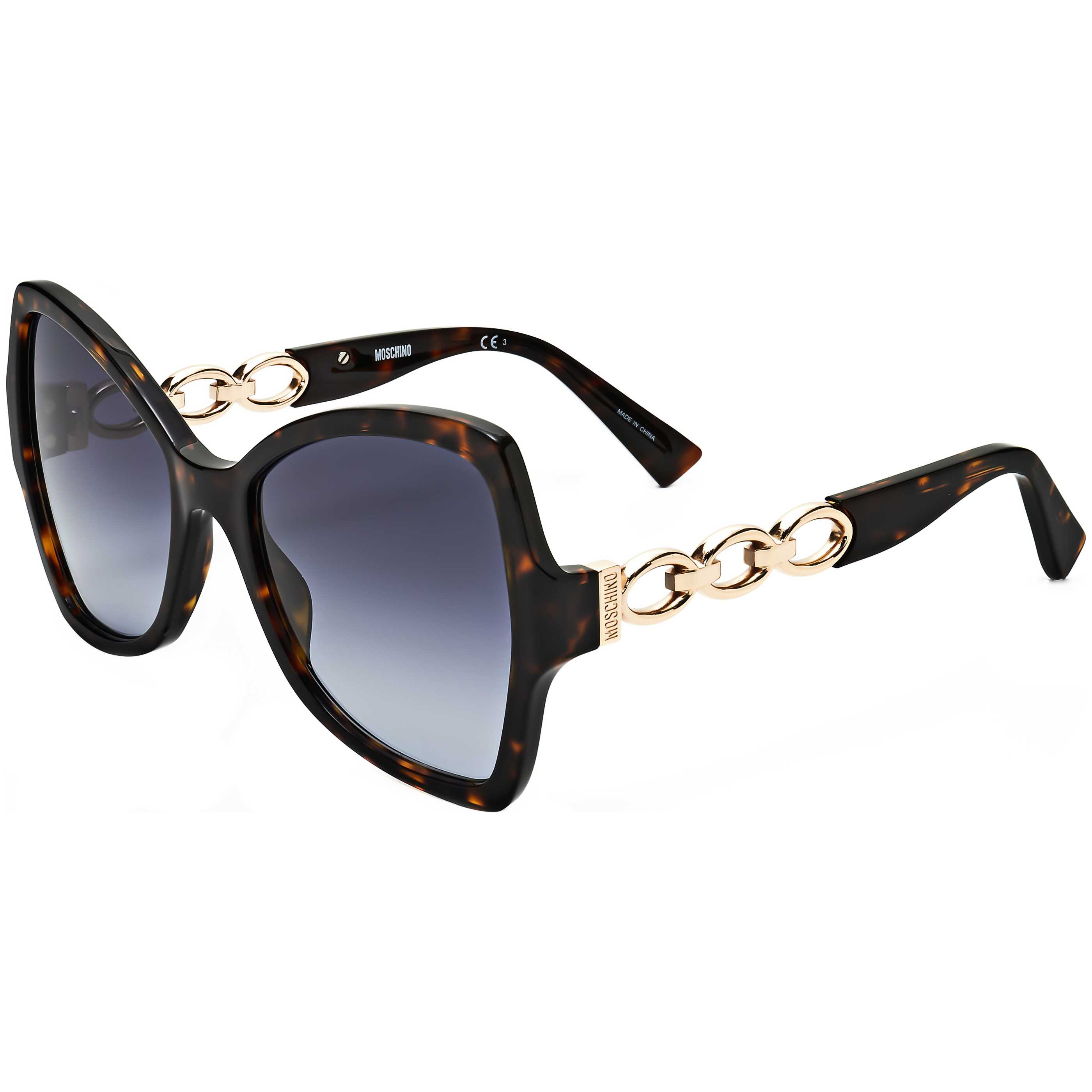 Moschino Women's 54mm Black Sunglasses MOS099-S-086-54