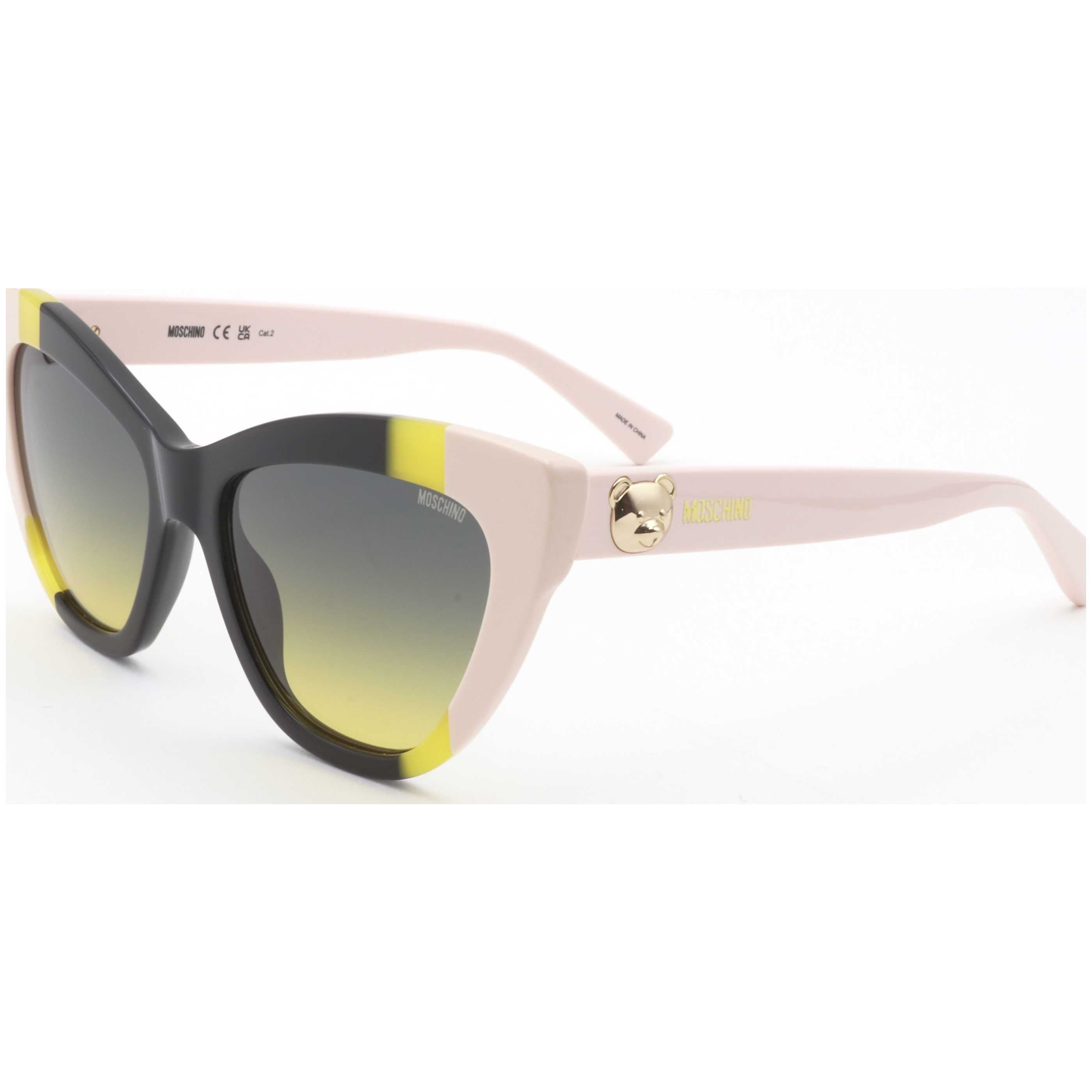 Moschino Women's 54 mm Black Pink Sunglasses MOS122-S-71C-54