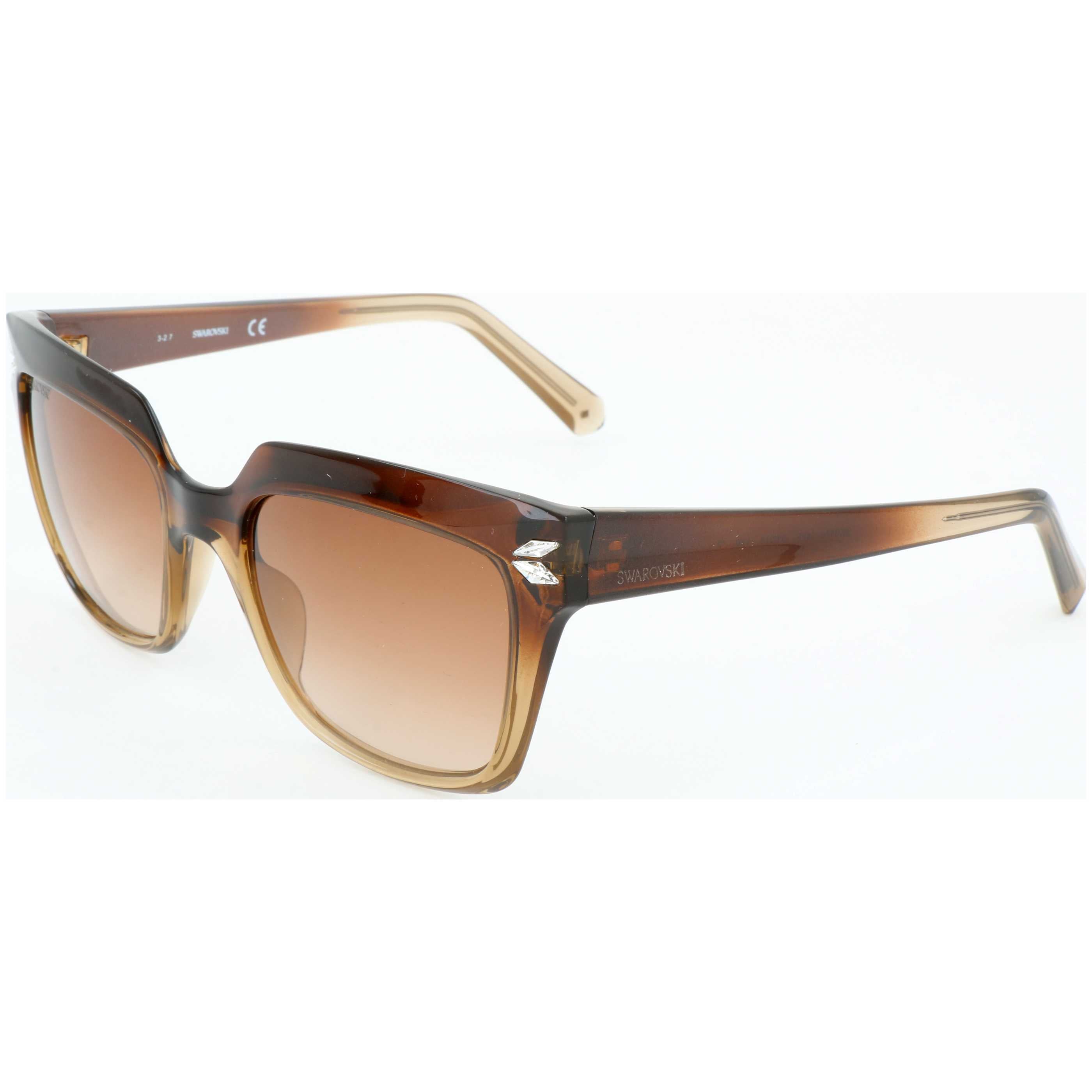Swarovski Women's 51 mm Light Brown Sunglasses SK-0170-47F