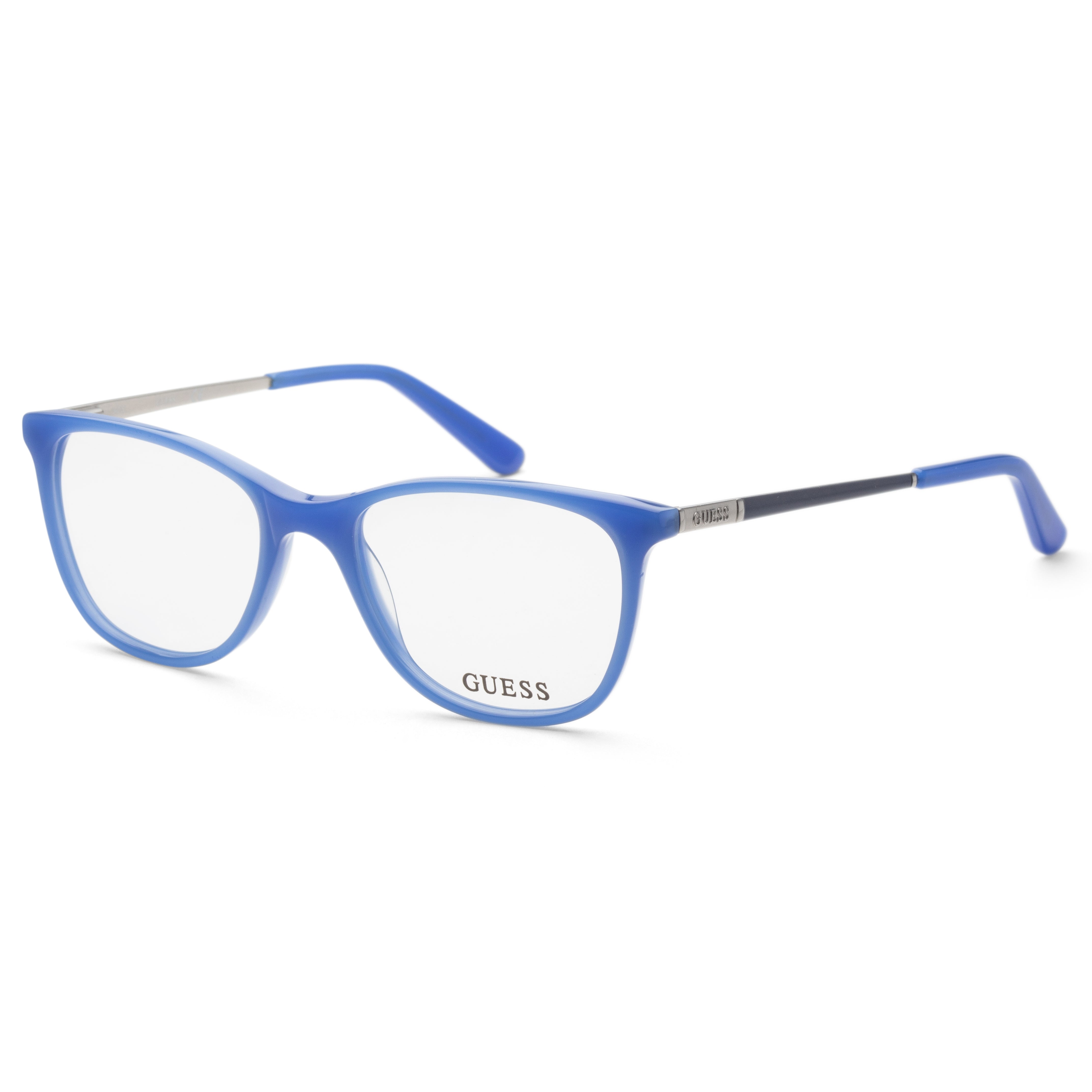 Guess Women's 49 mm Blue Eyeglasses GU2566-084-49