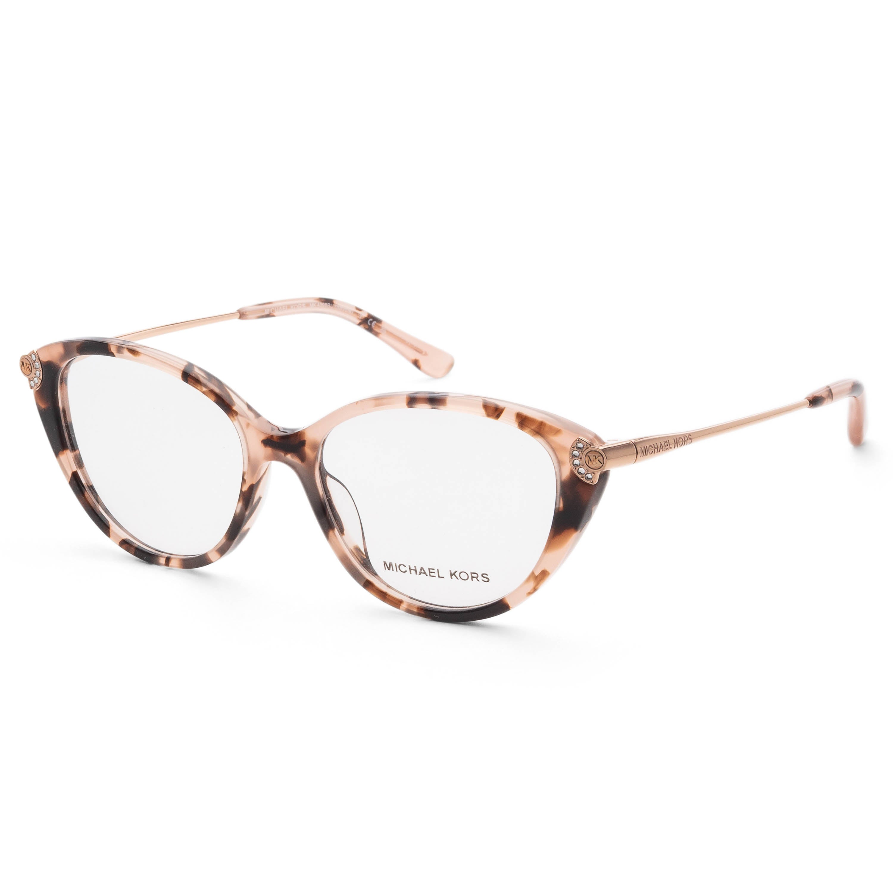 Michael Kors Women's 53mm Pink Tortoise Eyeglasses MK4098BU-3009-53