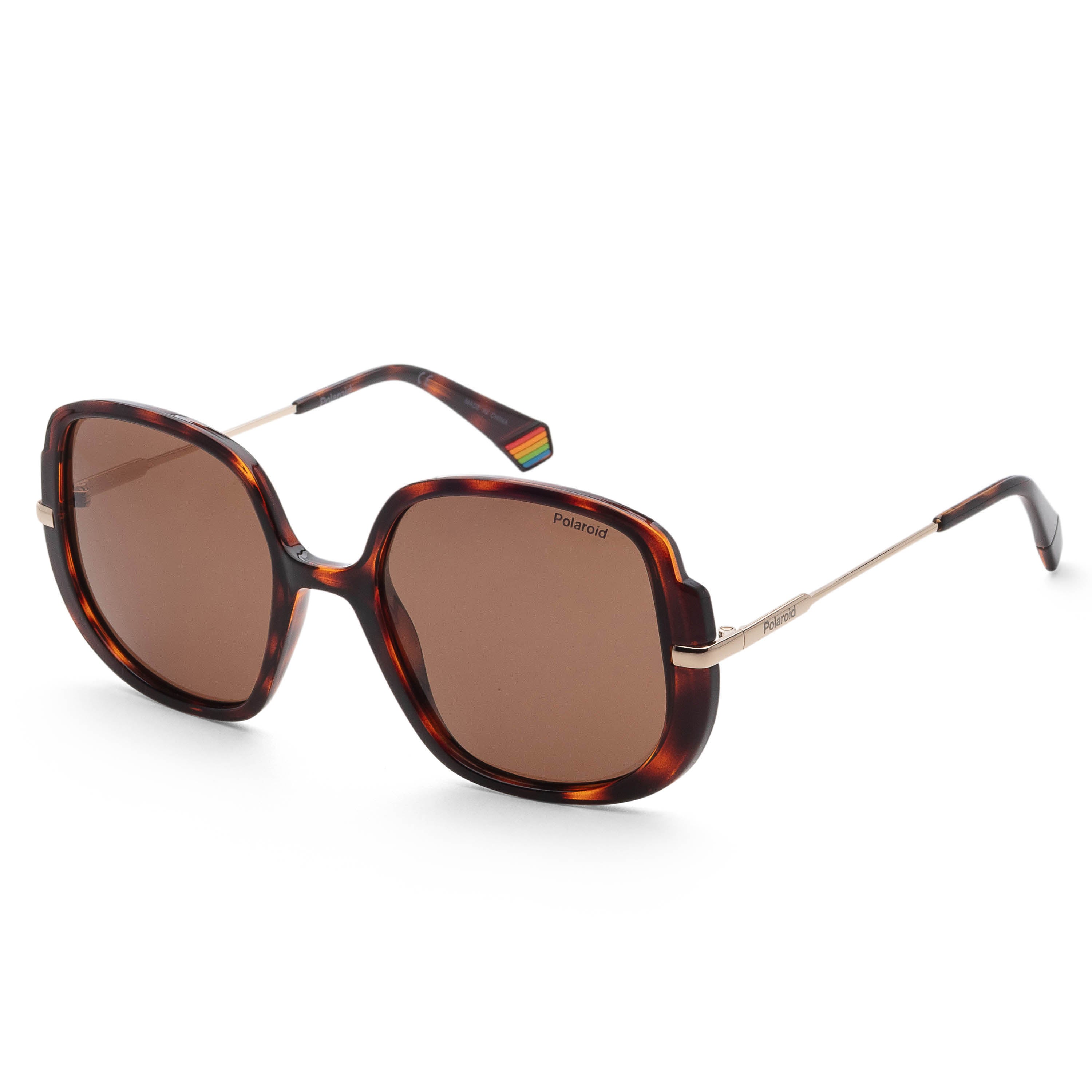 Polaroid Women's 53 mm Havana Sunglasses Polarized PLD6181S-0086-SP