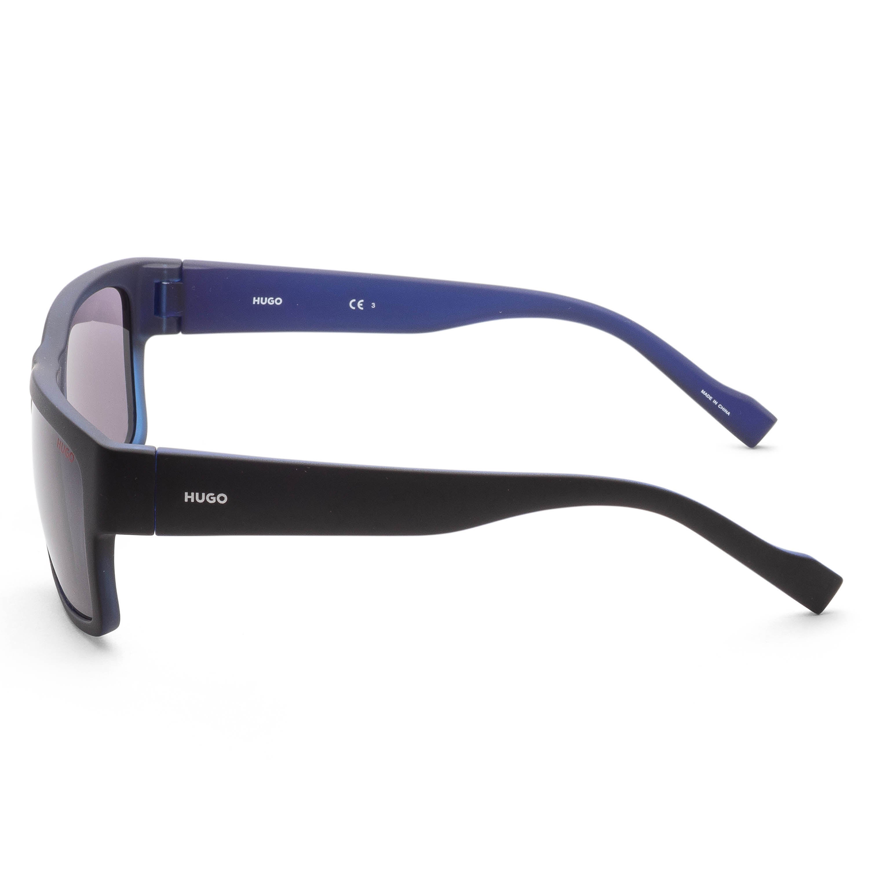 Hugo Boss Men's 58mm Matte Black Blue Sunglasses HG0176-S-0VK-IR