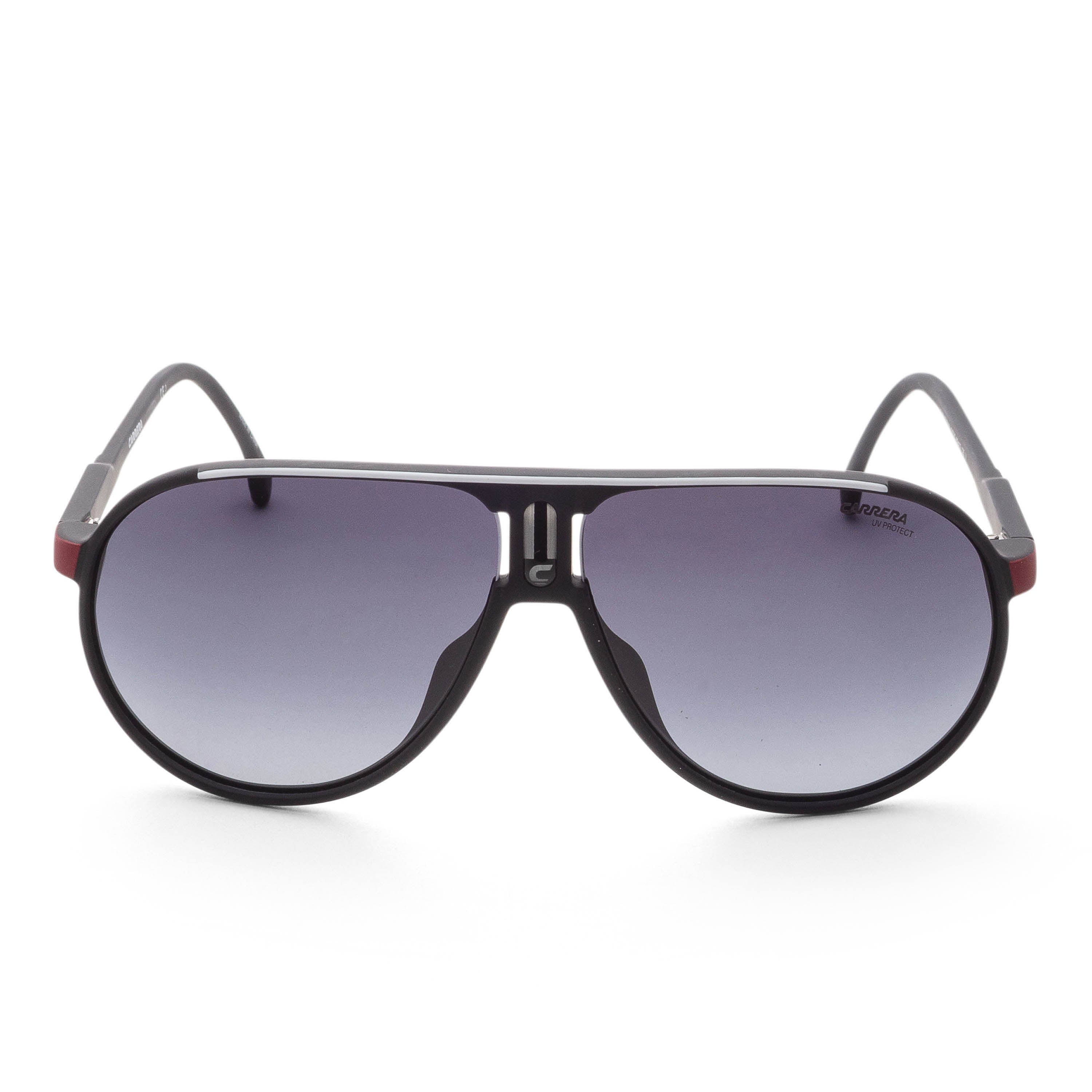 Carrera Unisex Champion 62mm Black Red Sunglasses CHAMPION-N-OIT-9O