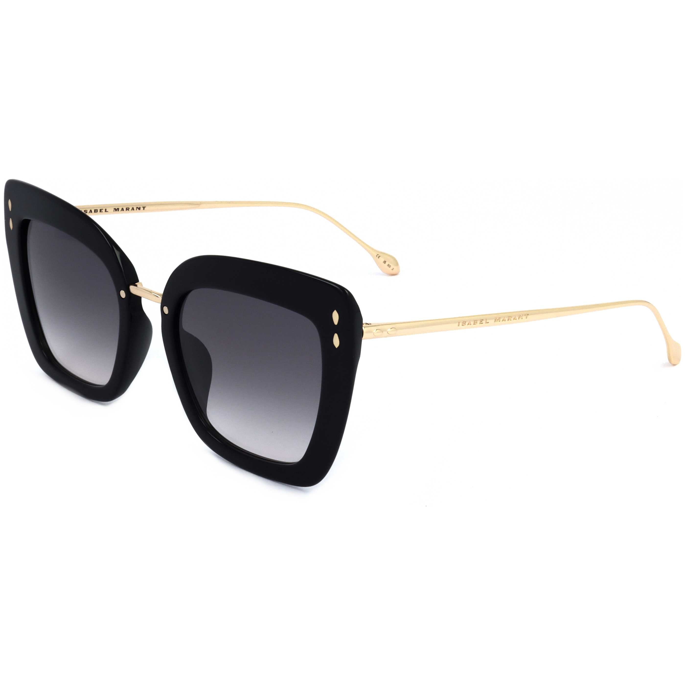 Isabel Marant Women's 53mm Black Gold Sunglasses IM0083-G-S-2M2-53