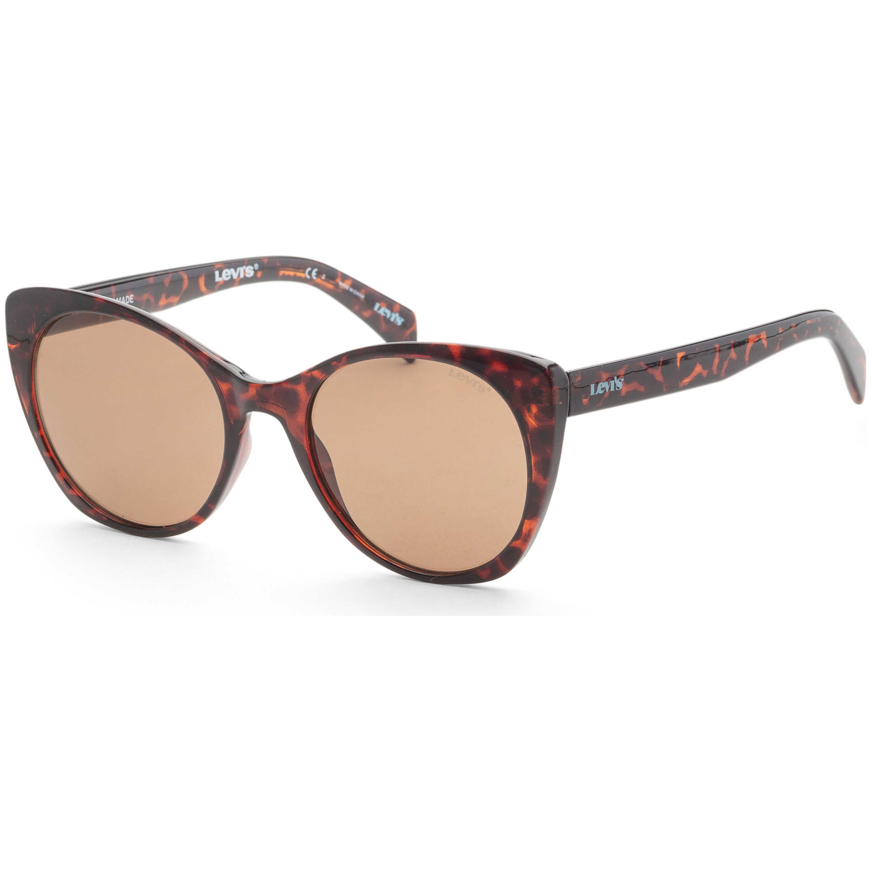 Levi's Women's 55 mm Havana Sunglasses LV1015S-0086-55