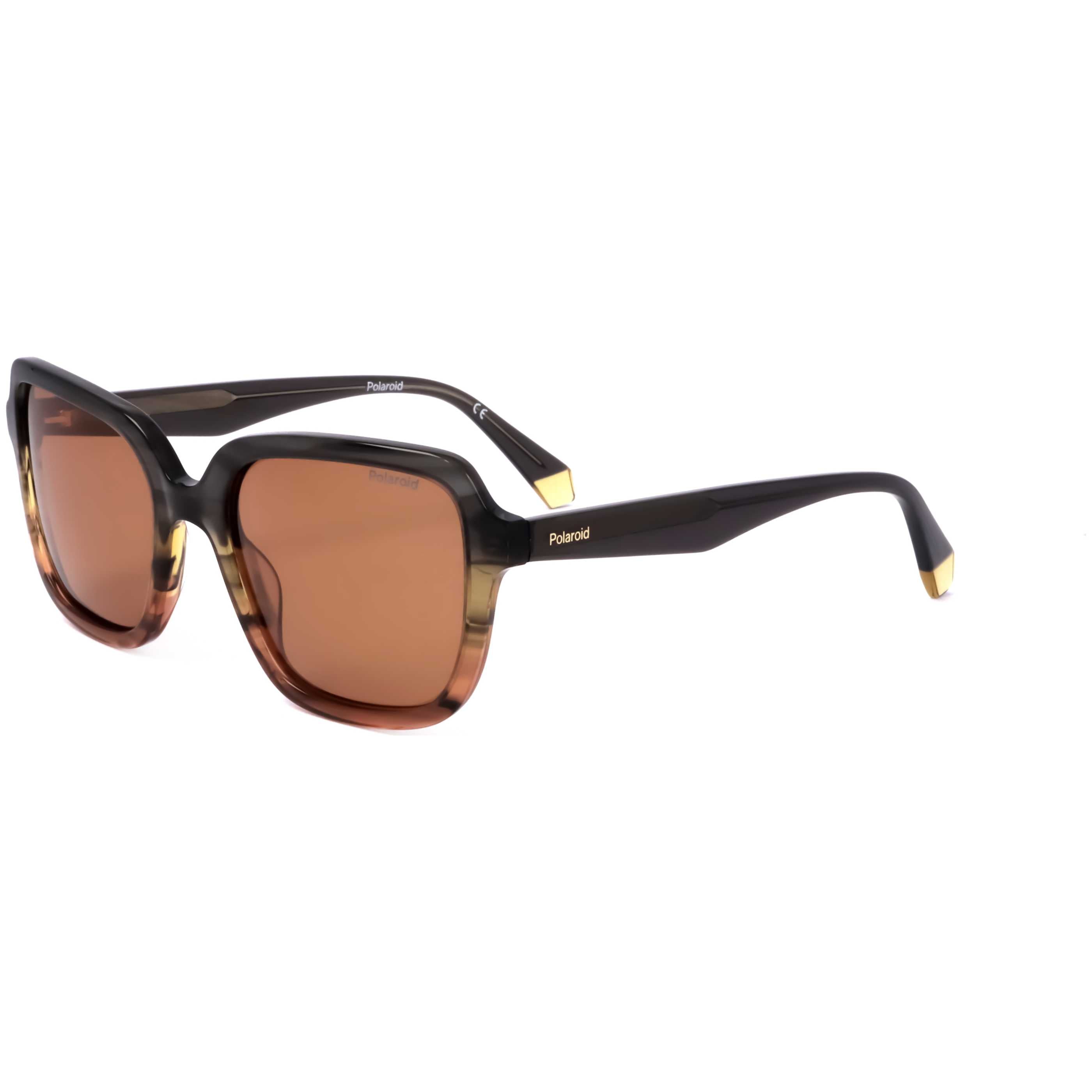 Polaroid Women's 53mm Grey Orange Sunglasses PLD4095SX-0M9L-HE