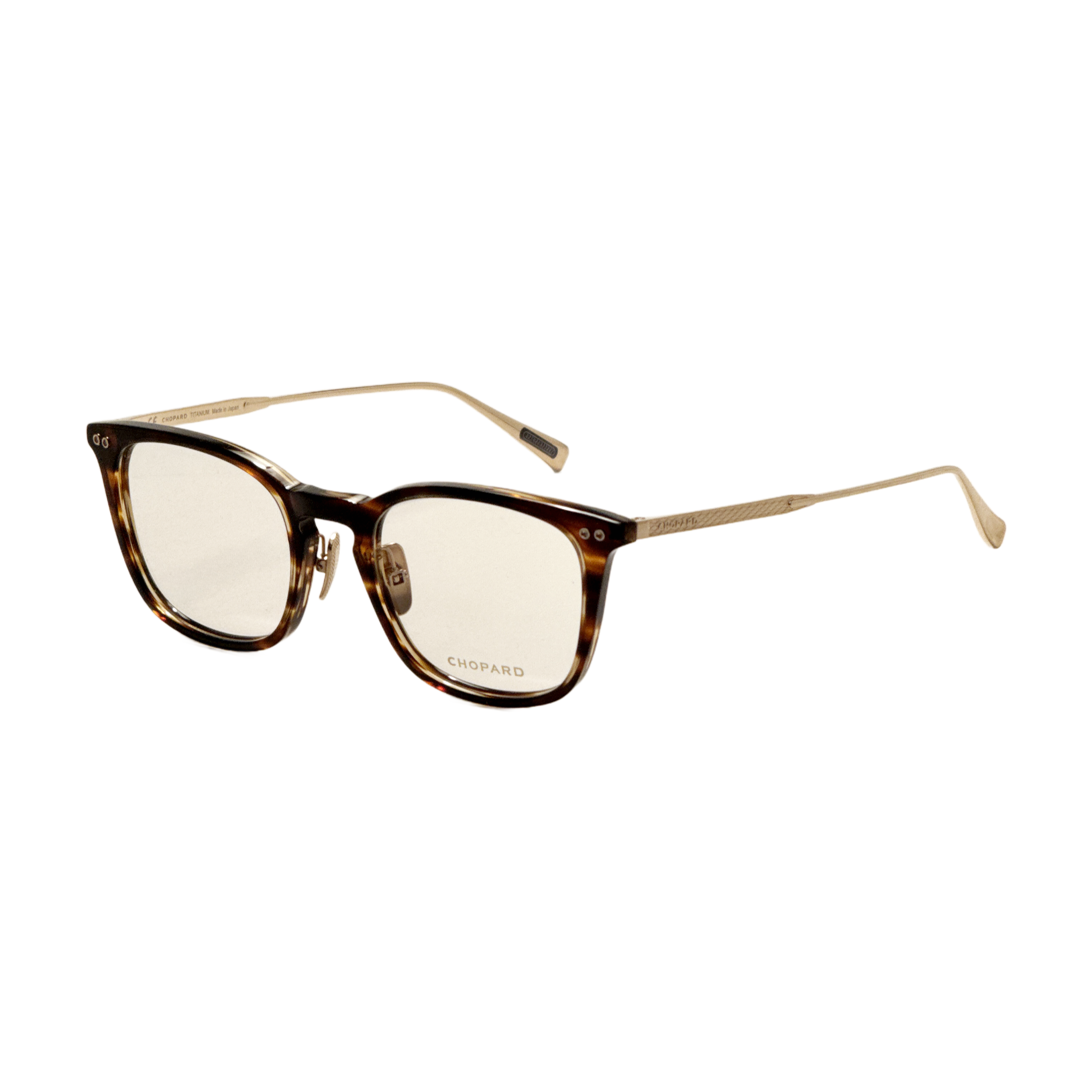 Chopard Unisex 50 mm Tortoise Eyeglasses VCH248M5009RS
