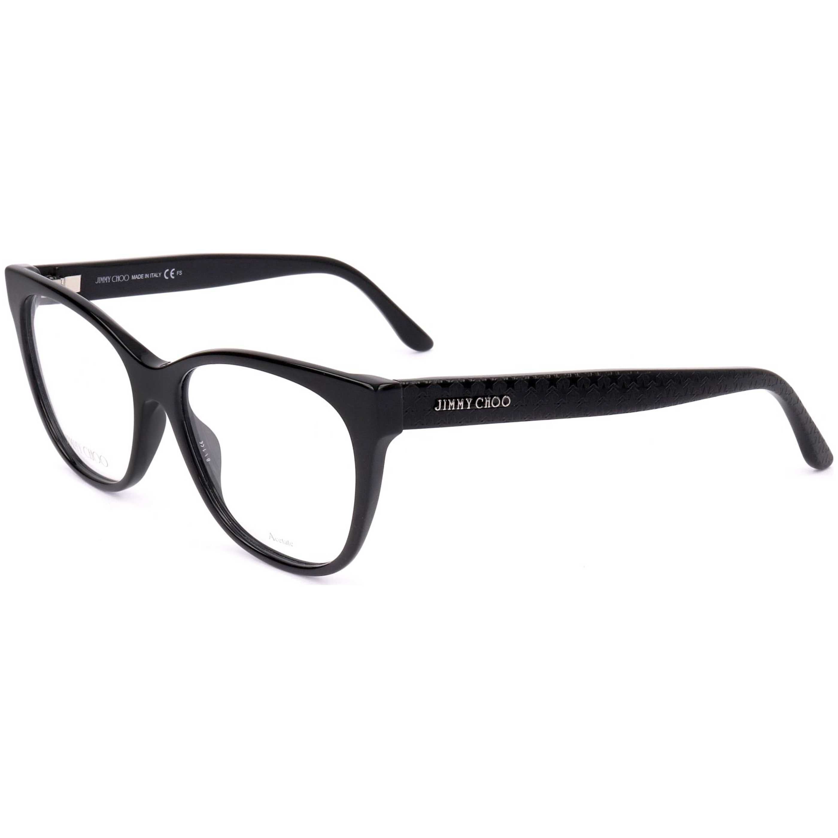 Jimmy Choo Women's 53mm Black Eyeglasses JC201-807-53
