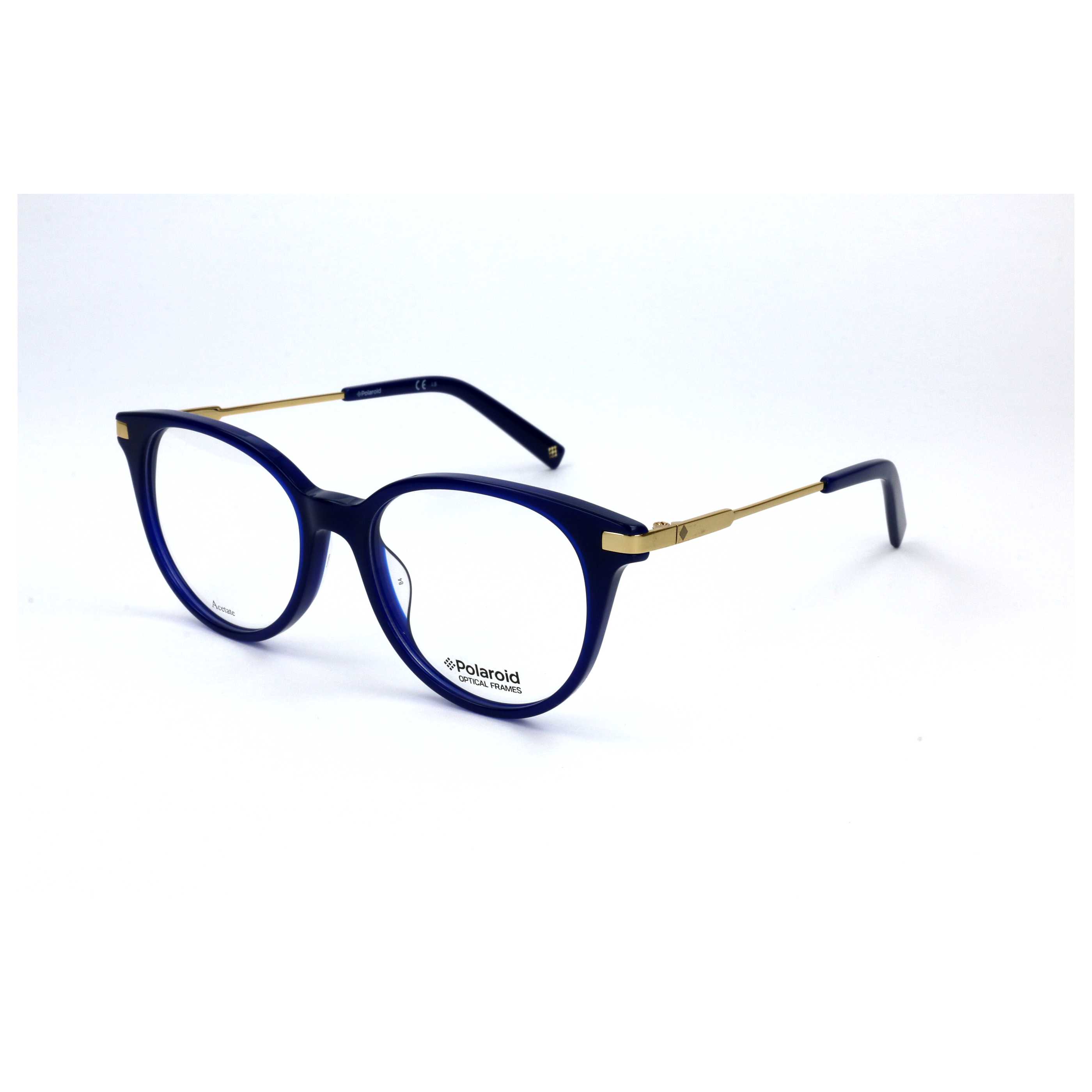 Polaroid Woman 49mm Blue Eyeglasses PLDD352-PJP-49