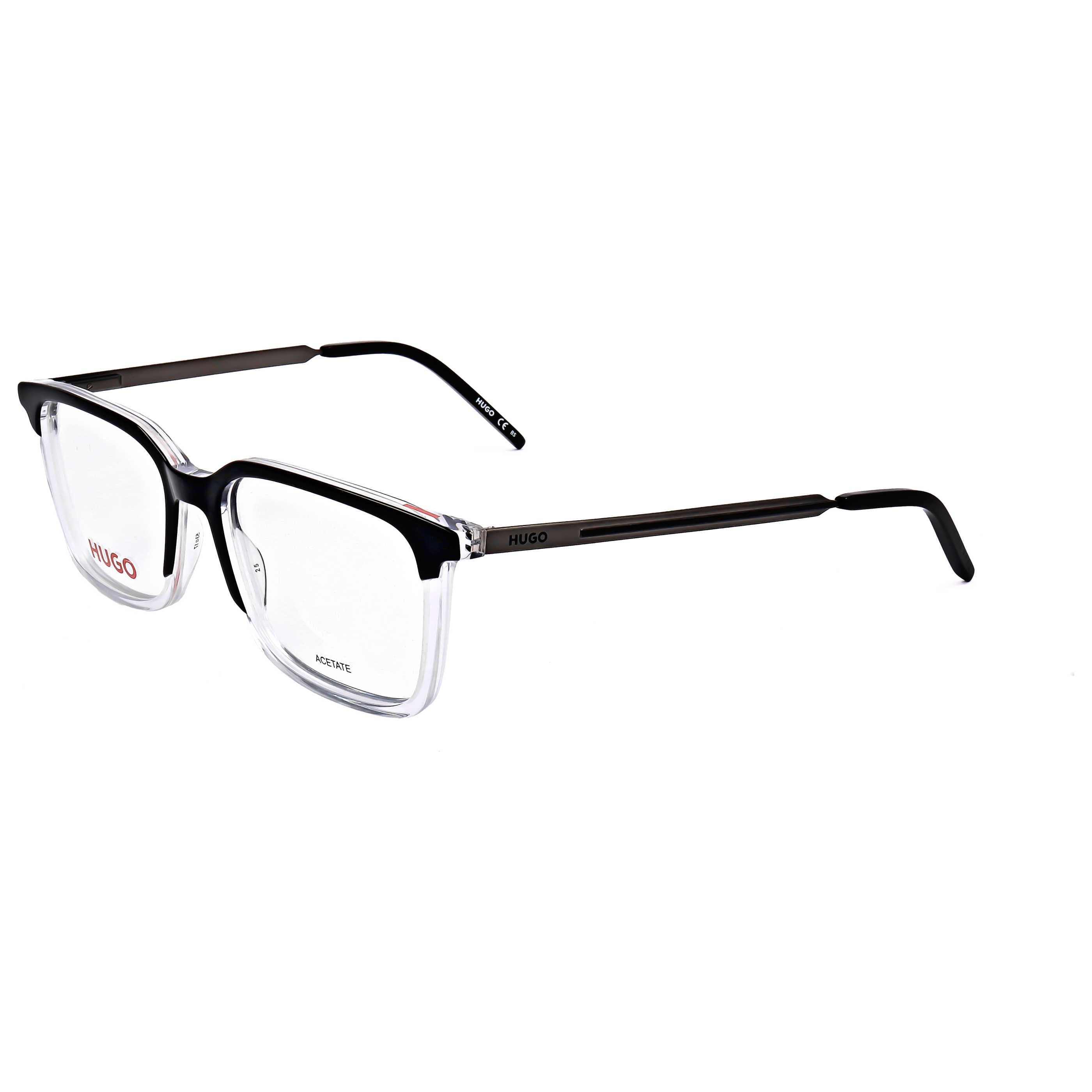 Hugo Boss Men's 53mm Black Crystal Eyeglasses HG1125-7C5-53