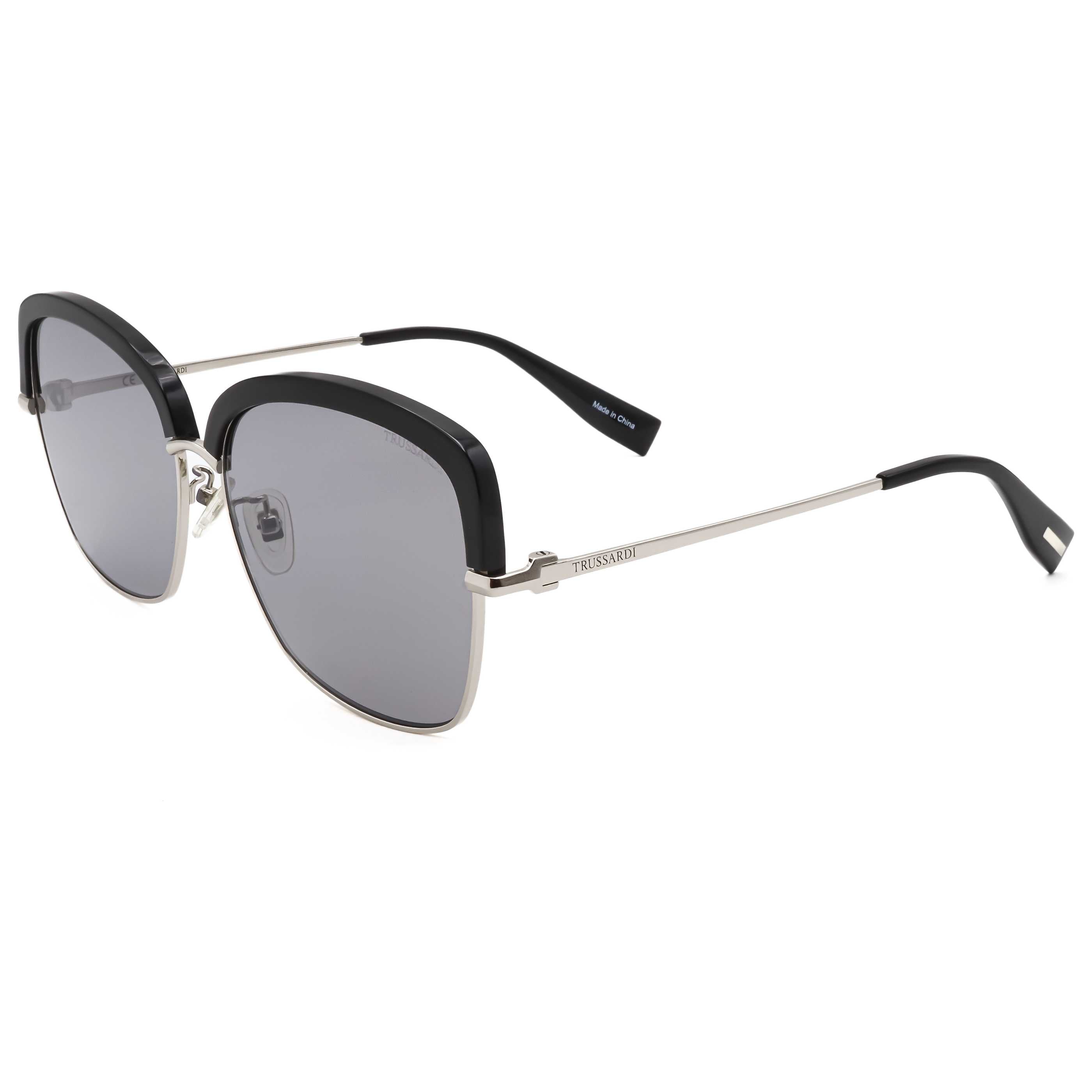Trussardi Women's 62mm Black Sunglasses STR220F-700-62