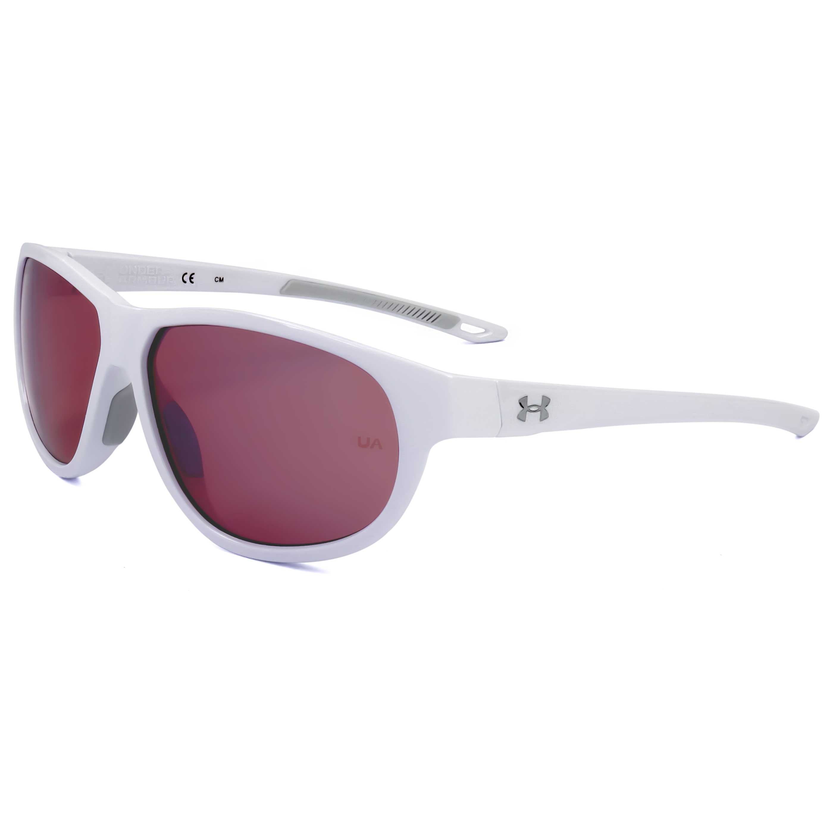 Under Armour Women's 59 mm White Grey Sunglasses UAINTENSITY-HYM-59