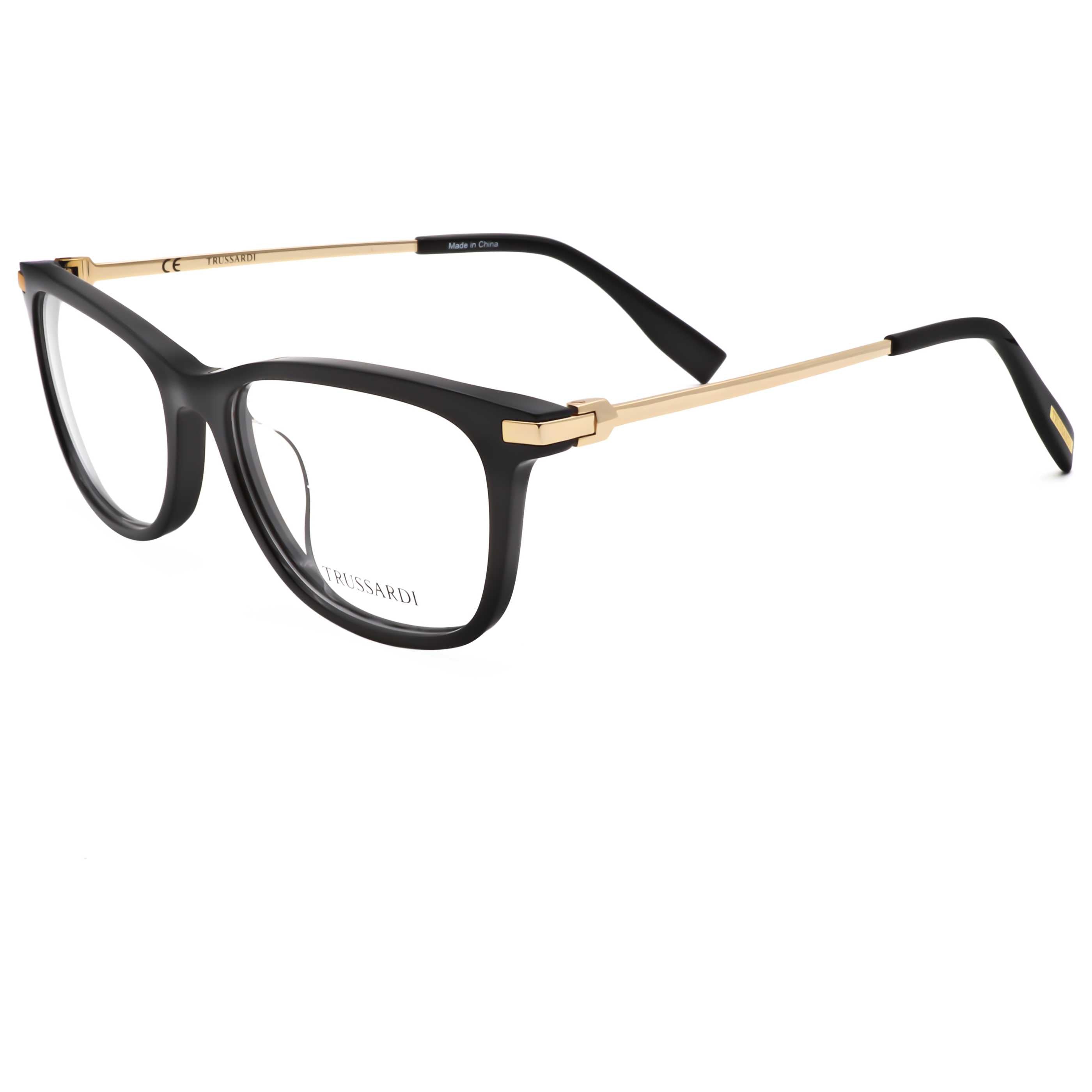 Trussardi Women's 54mm Black Eyeglasses VTR104-700-54