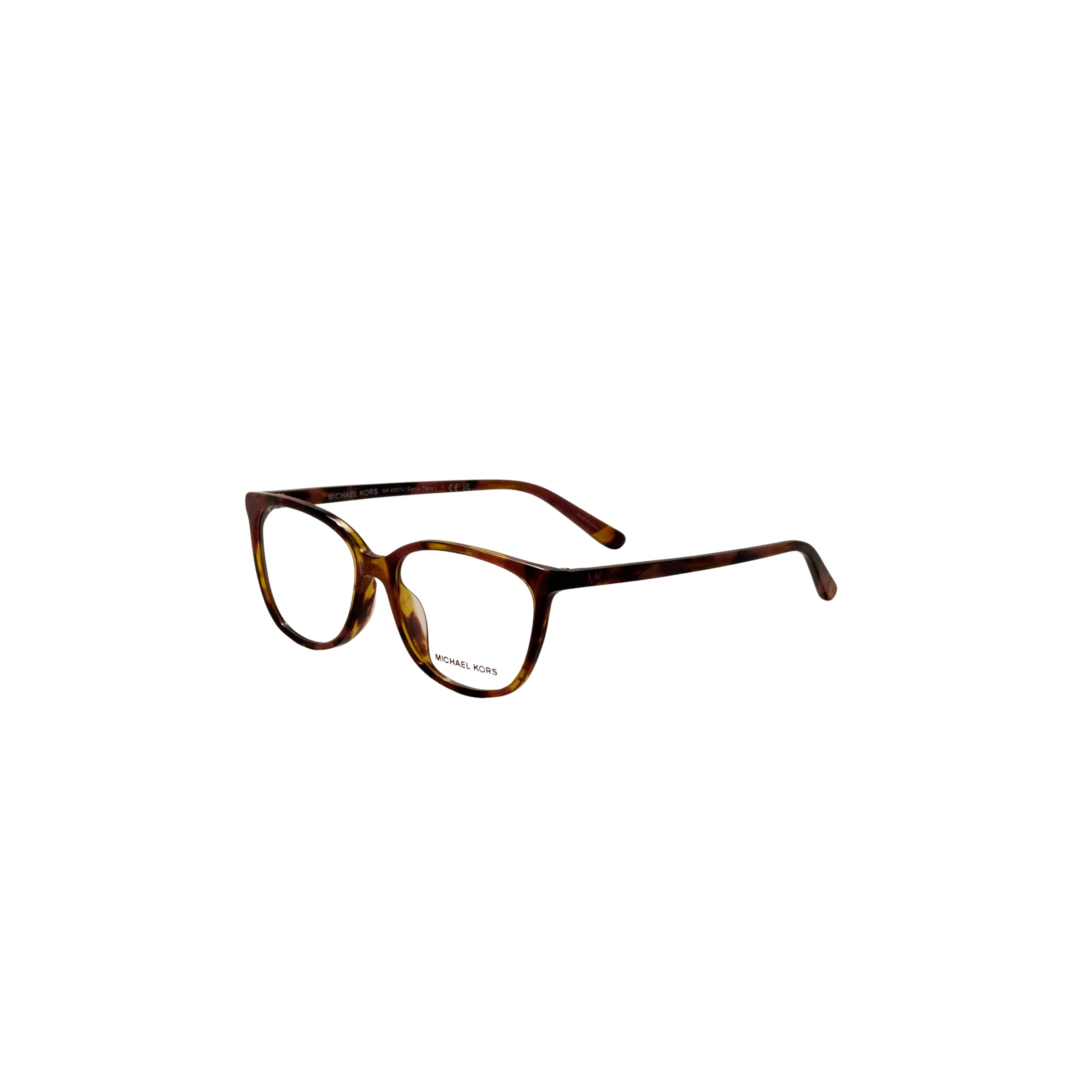 Michael Kors Women's 53mm Plum Graphic Tortoise Eyeglasses MK4067U-3998-53