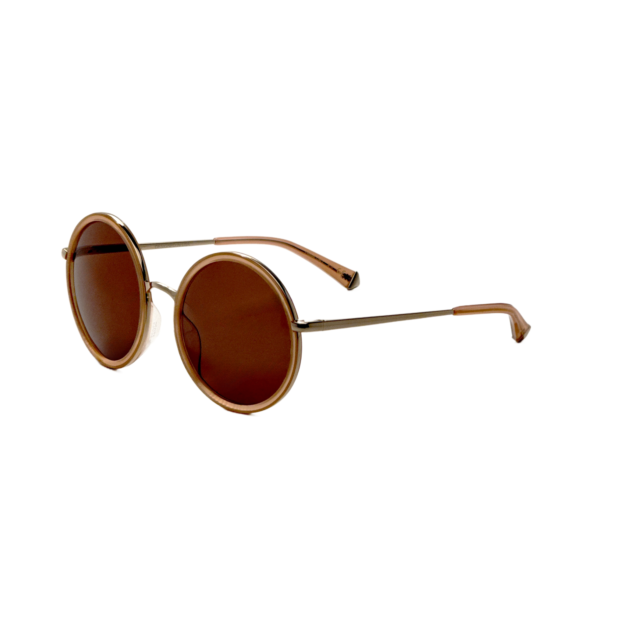 Kate Young June Women's 52mm Blush Gold Sunglasses K530-BLS-52