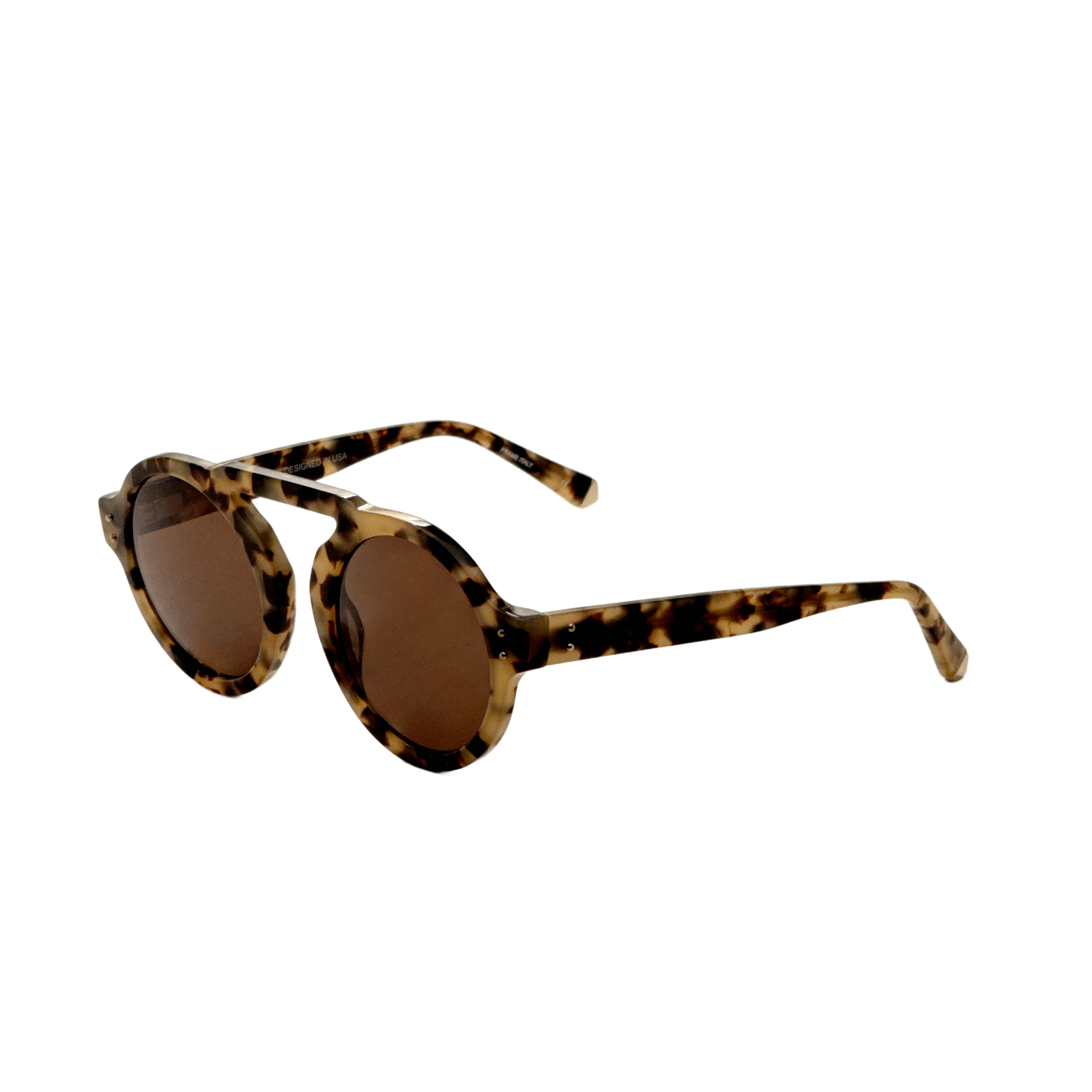 Kate Young Penelope Women's 47mm Tortoise Sunglasses K537-TOR-47