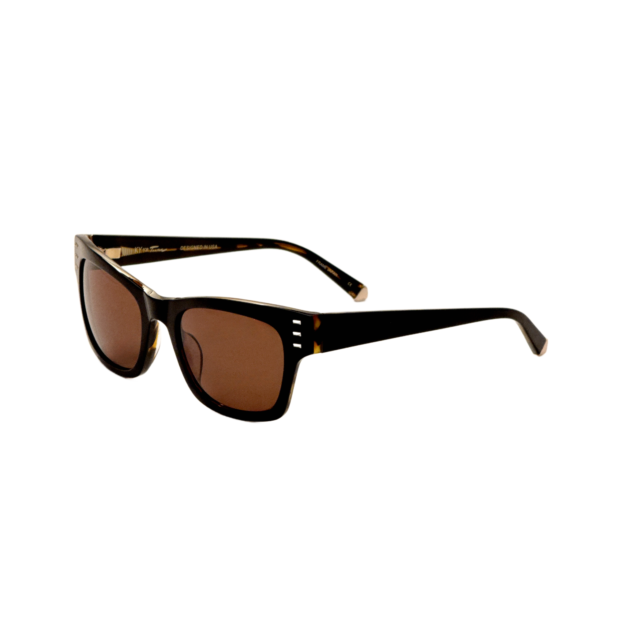 Kate Young Ramona Women's 54mm Black Sunglasses K539-BLK-54