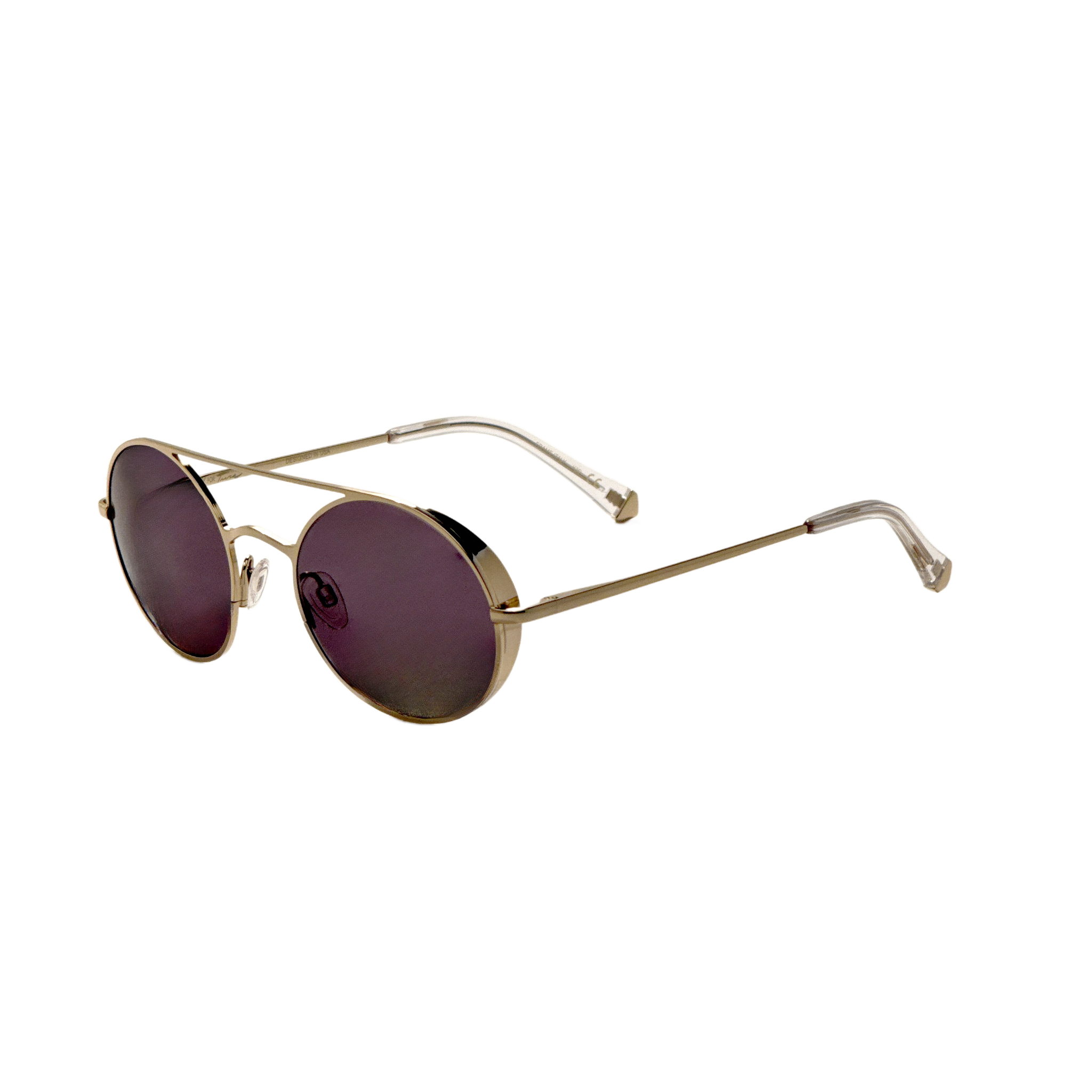 Kate Young Jasmin Women's 50mm Gold Sunglasses K556-GLD-50