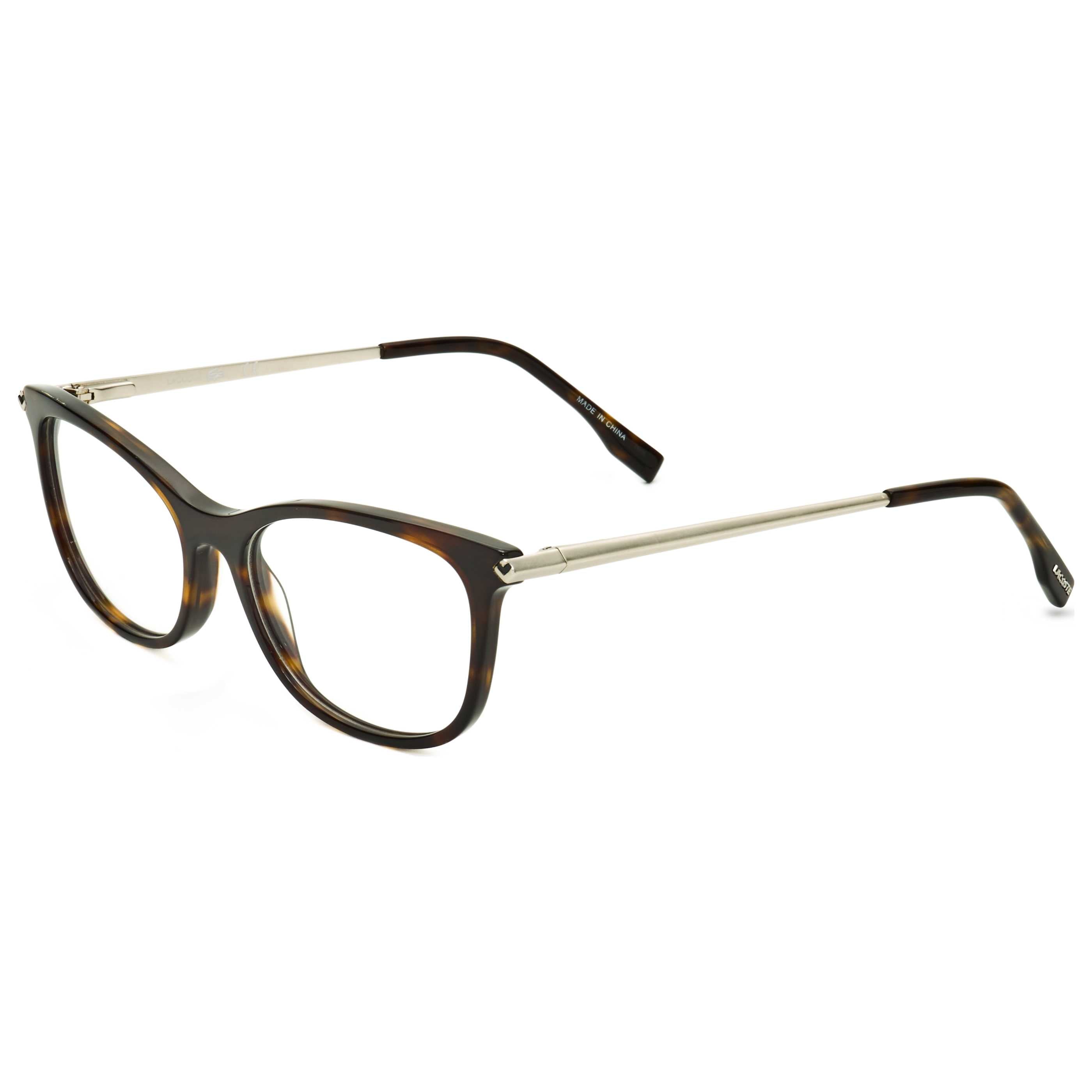 Lacoste Women's 53 mm Havana Eyeglasses L2863-214-53